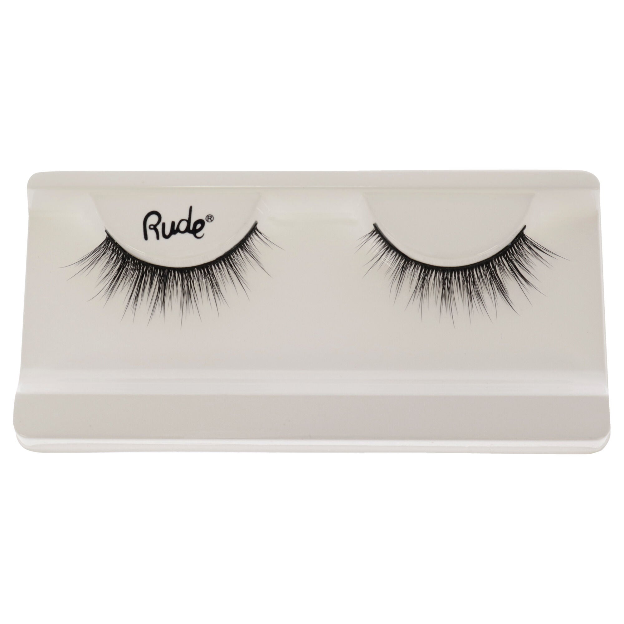 Essential Faux Mink 3D Lashes - Enticing by Rude Cosmetics for Women - 1 Pc Pair, See Description, alternate image number 1
