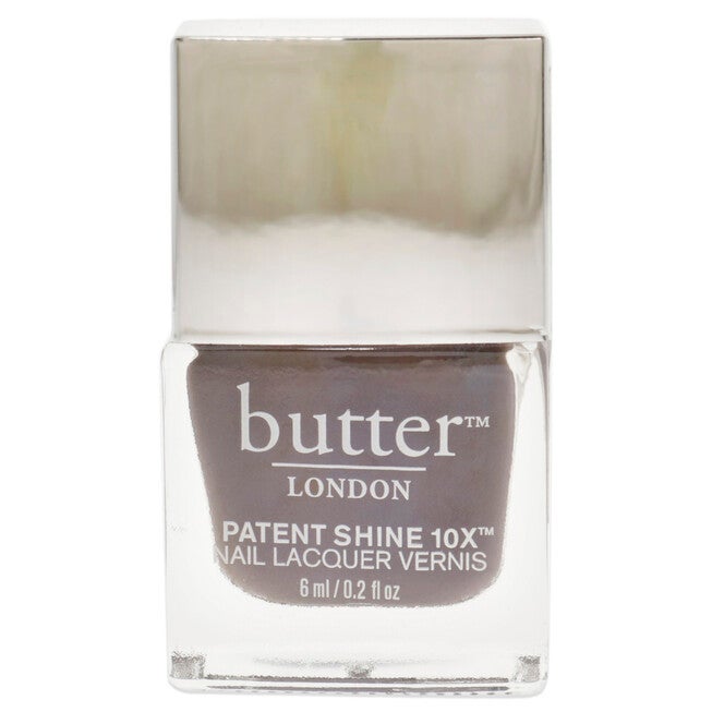 Patent Shine 10X Nail Lacquer - Mink Grey by Butter London for Women - 0.2 Nail Polish, NA, hi-res image number null