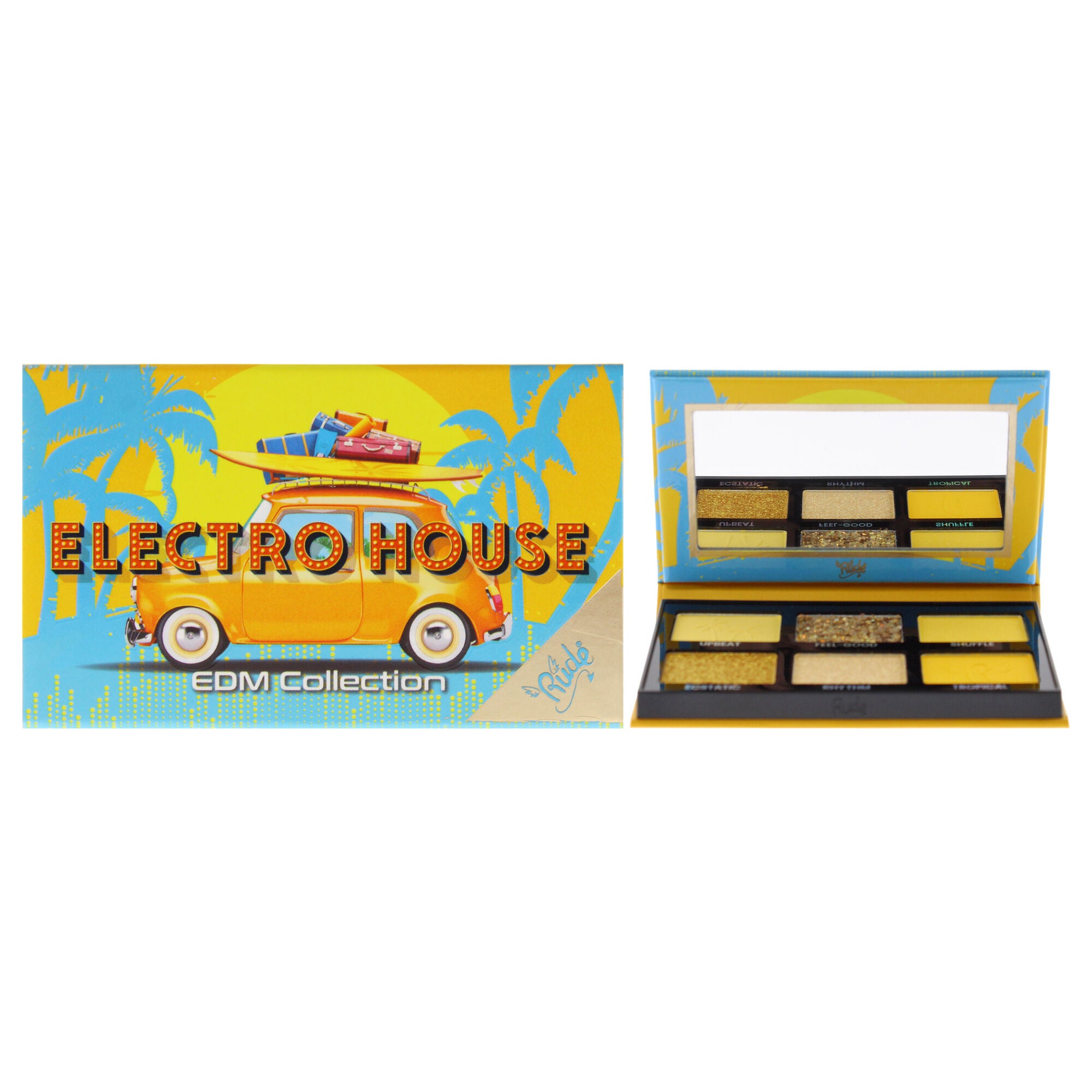 EDM Collection - Electro House by Rude Cosmetics for Women - 0.21 oz Eye Shadow, See Description, hi-res image number 0