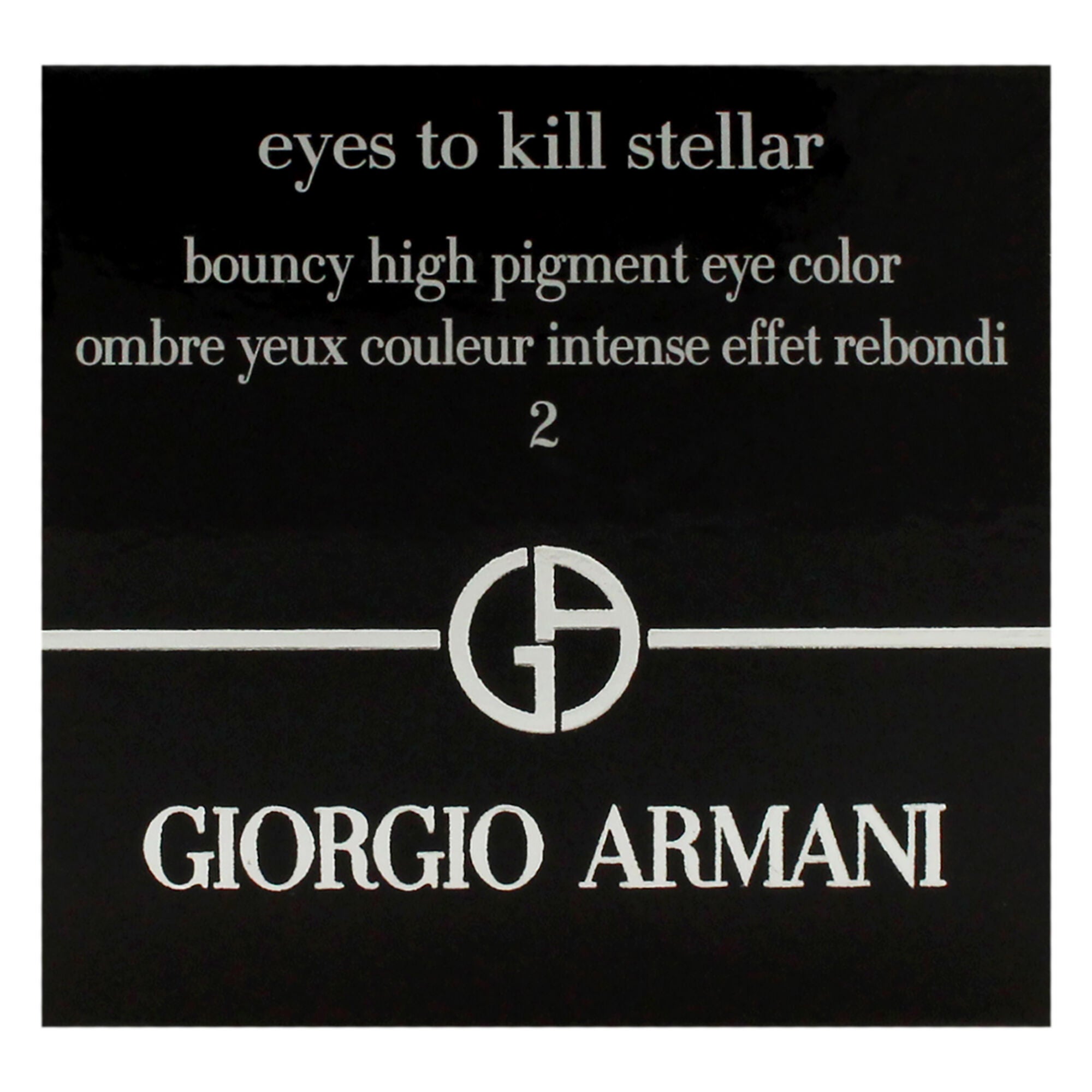 Eyes To Kill Stellar Eyeshadow - 02 Halo by Giorgio Armani for Women - 0.14 oz Eye Shadow, Brown, alternate image number 4