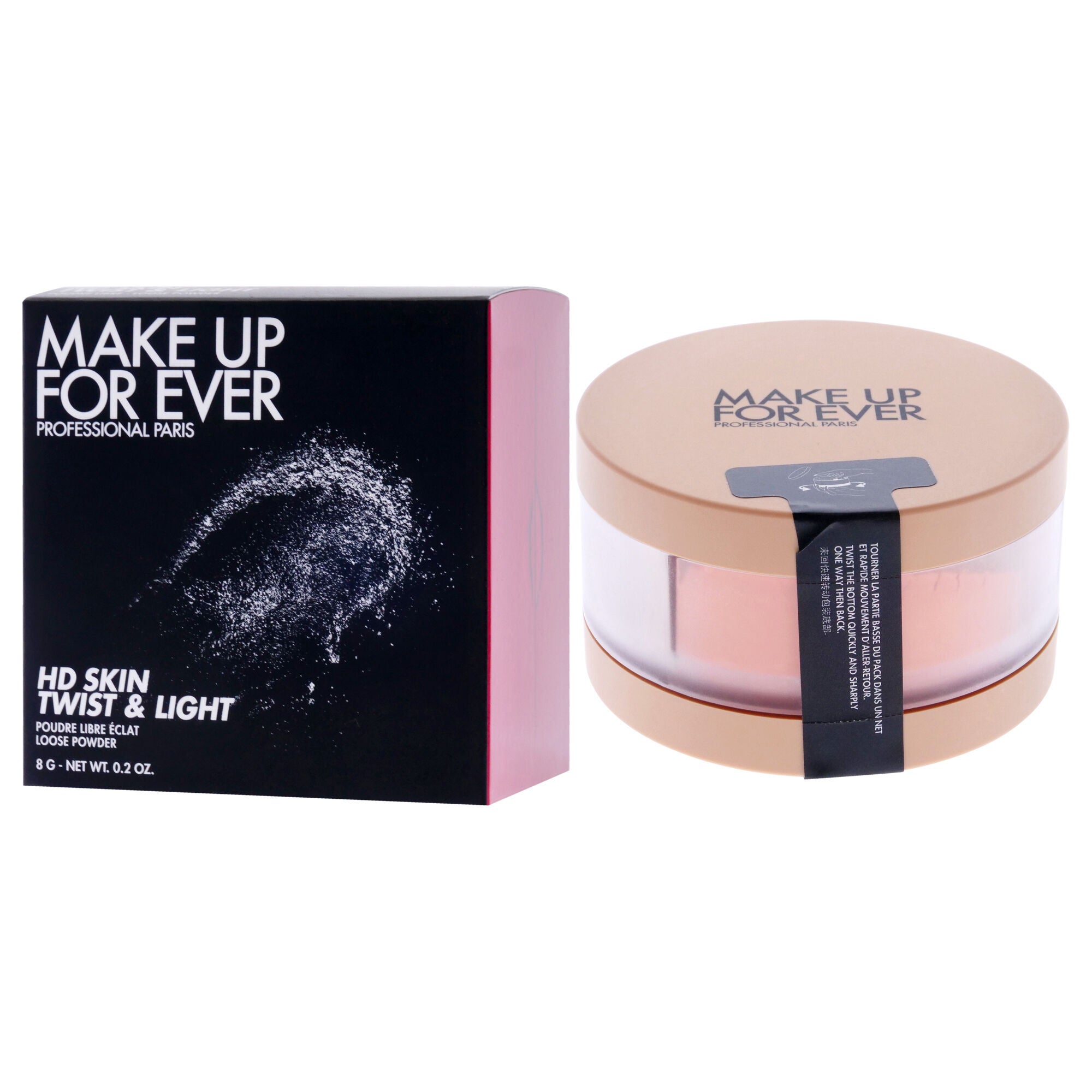 HD Skin Twist and Light - 2 Medium by Make Up For Ever for Women - 0.2 oz Powder, Multi, alternate image number 4
