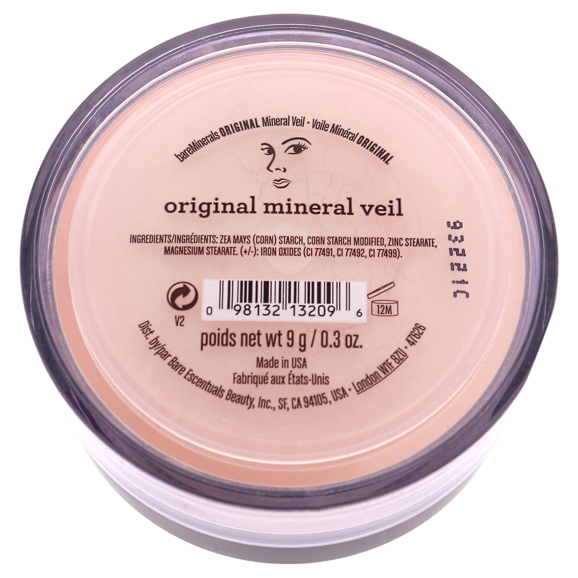 Original Mineral Veil Loose Setting Powder - Original by bareMinerals for Women - 0.3 oz Powder, , alternate image number 2
