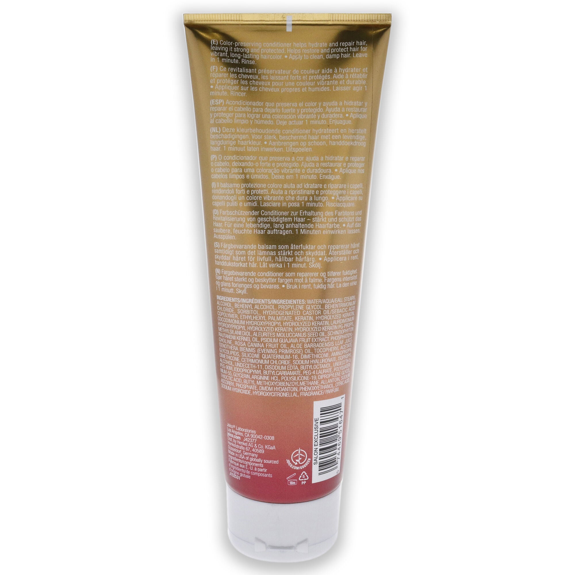 K-Pak Color Therapy Conditioner by Joico for Unisex - 8.5 oz Conditioner, See Description, alternate image number 2