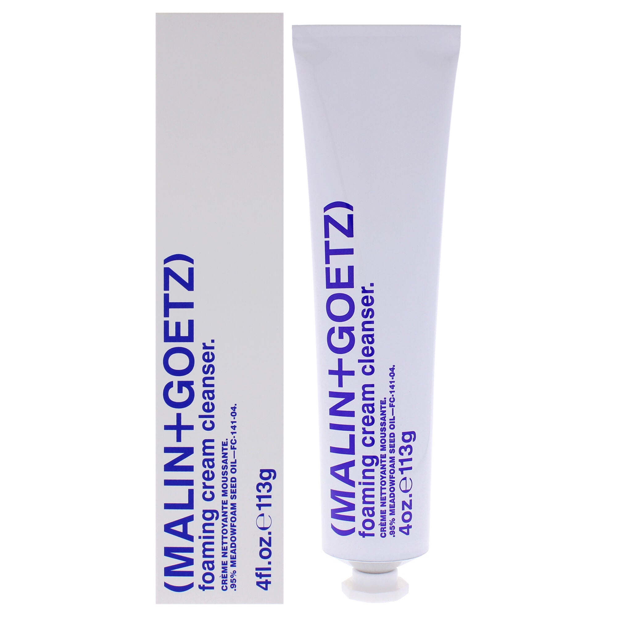 Foaming Cream Cleanser by Malin + Goetz for Unisex - 4 oz Cleanser, White, hi-res image number 0