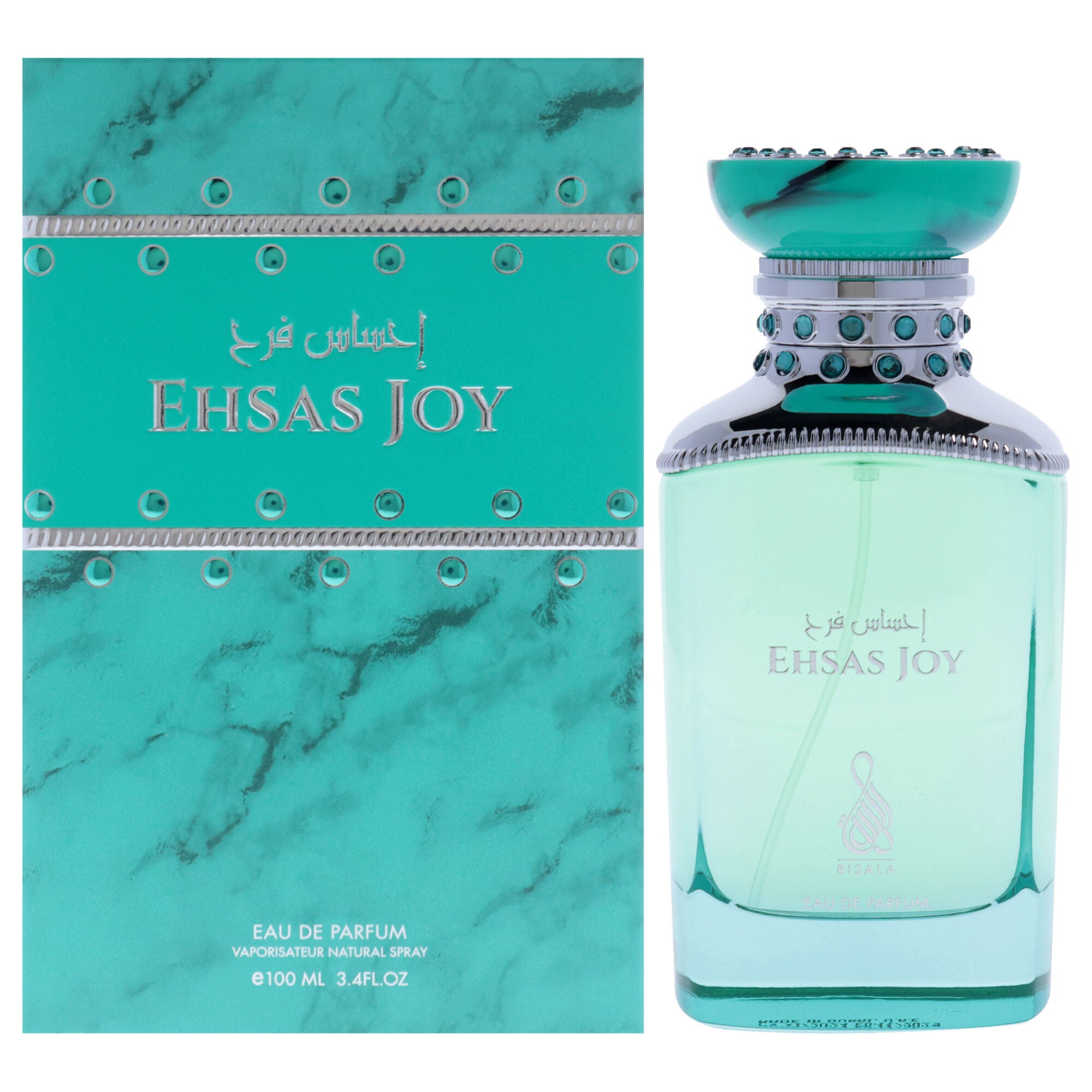 Ehsas Joy by Risala for Unisex - 3.4 oz EDP Spray, Clear, hi-res image number 0