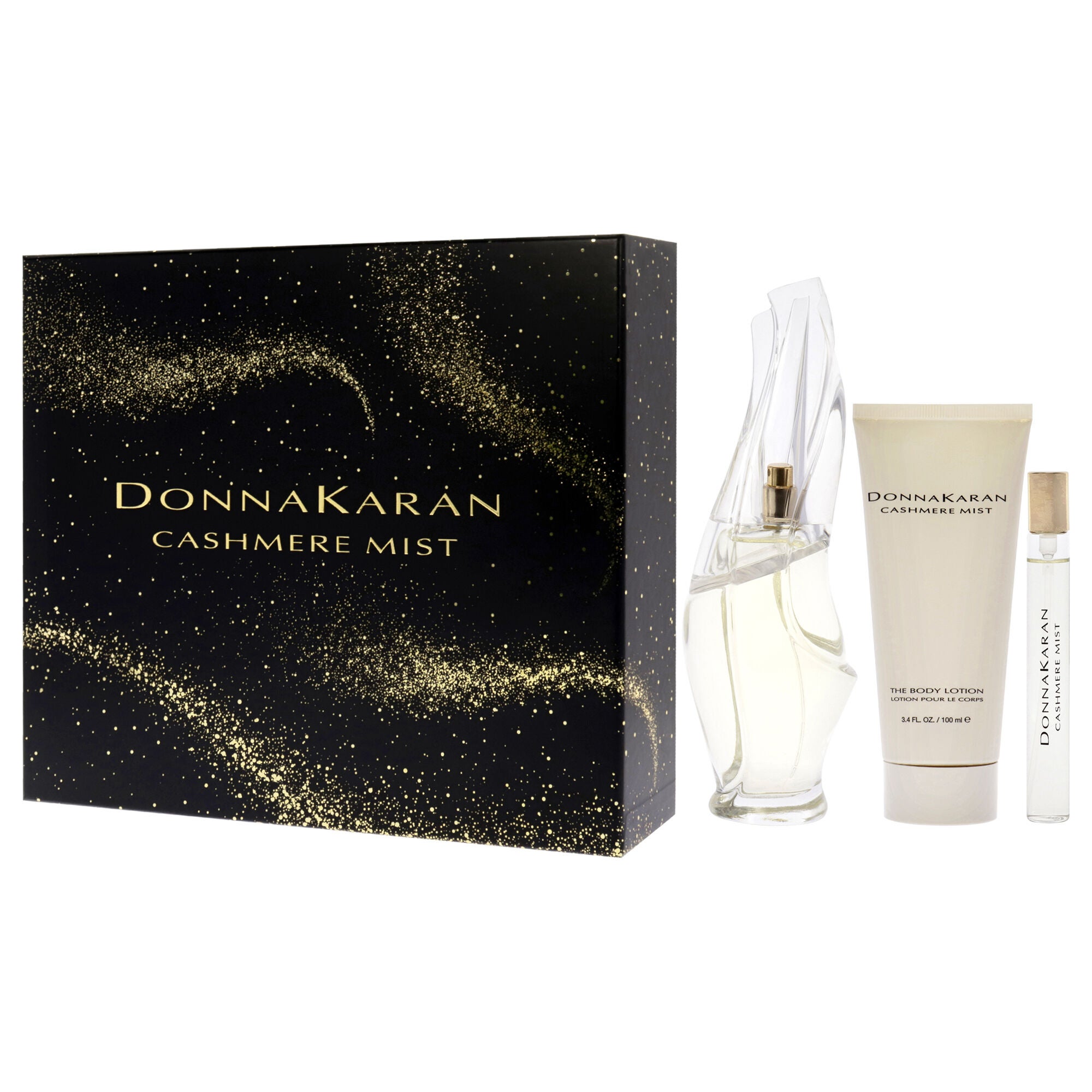 Cashmere Mist by Donna Karan for Women - 3 Pc Gift Set 3.4oz EDP Spray, 0.34oz EDP Spray, 3.4oz Body Lotion, See Description, alternate image number 3