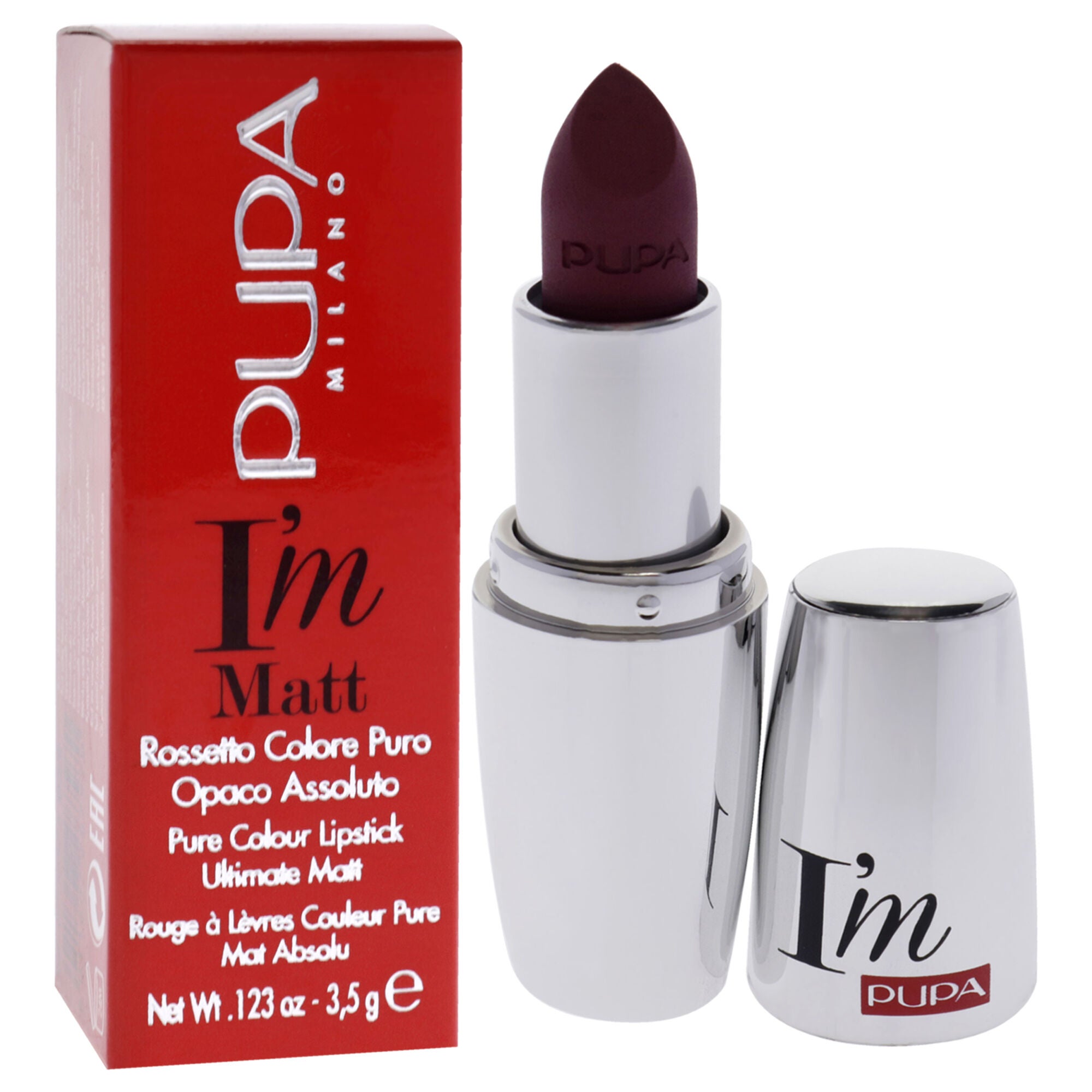 I Am Matte Pure Colour Lipstick - 032 Fancy Mauve by Pupa Milano for Women - 0.123 oz Lipstick, See Description, alternate image number 1