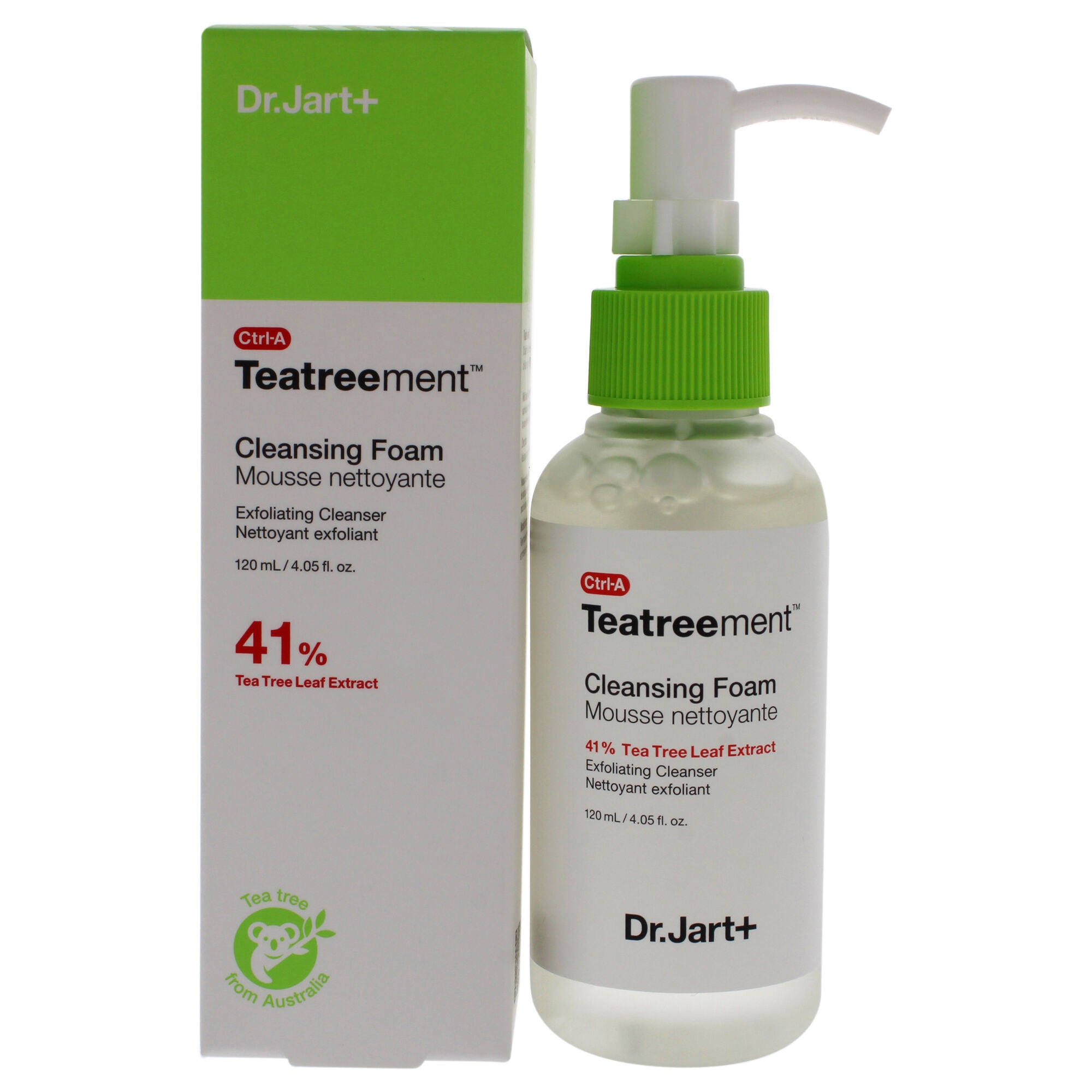 Ctrl-A Teatreement Cleansing Foam by Dr. Jart+ for Unisex - 4.05 oz Cleanser, See Description, hi-res image number 0