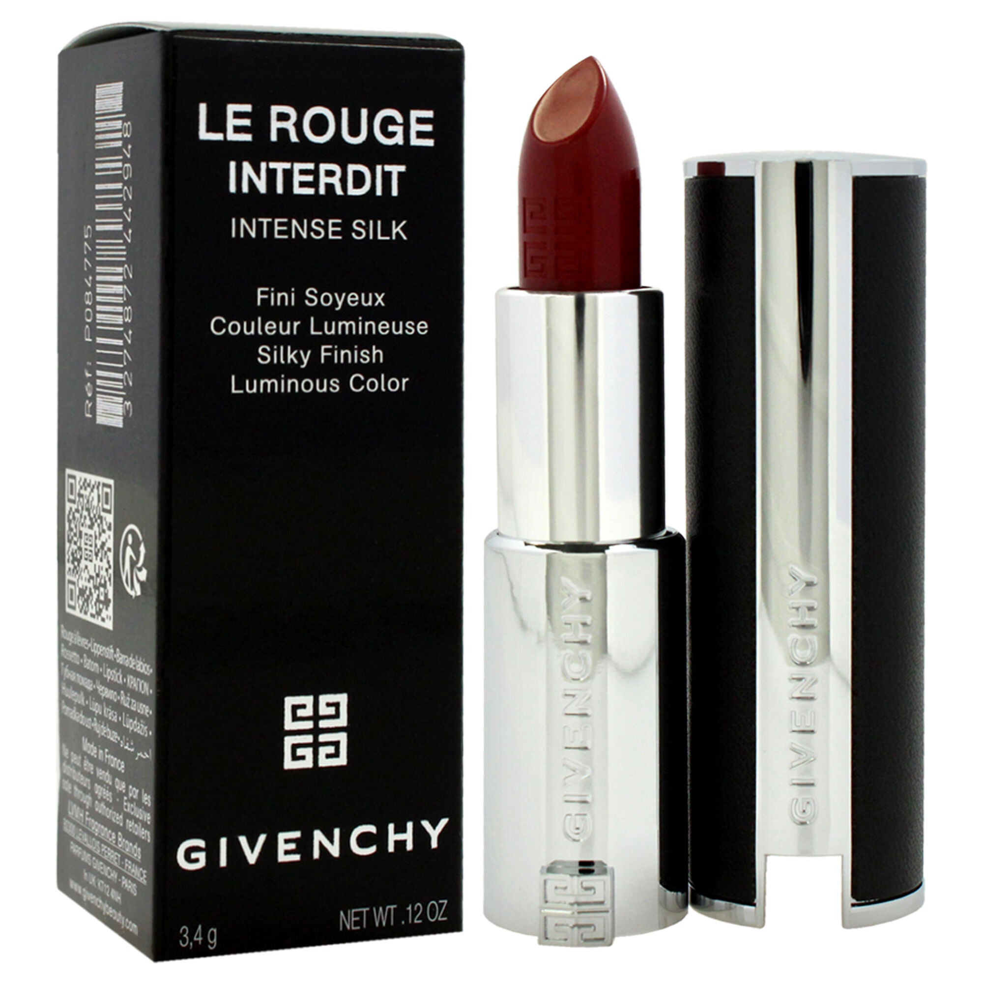 Le Rouge Interdit Intense Silk Lipstick - 334 Grenat Volontaire by Givenchy for Women - 0.12 oz Lipstick, See Description, alternate image number 2
