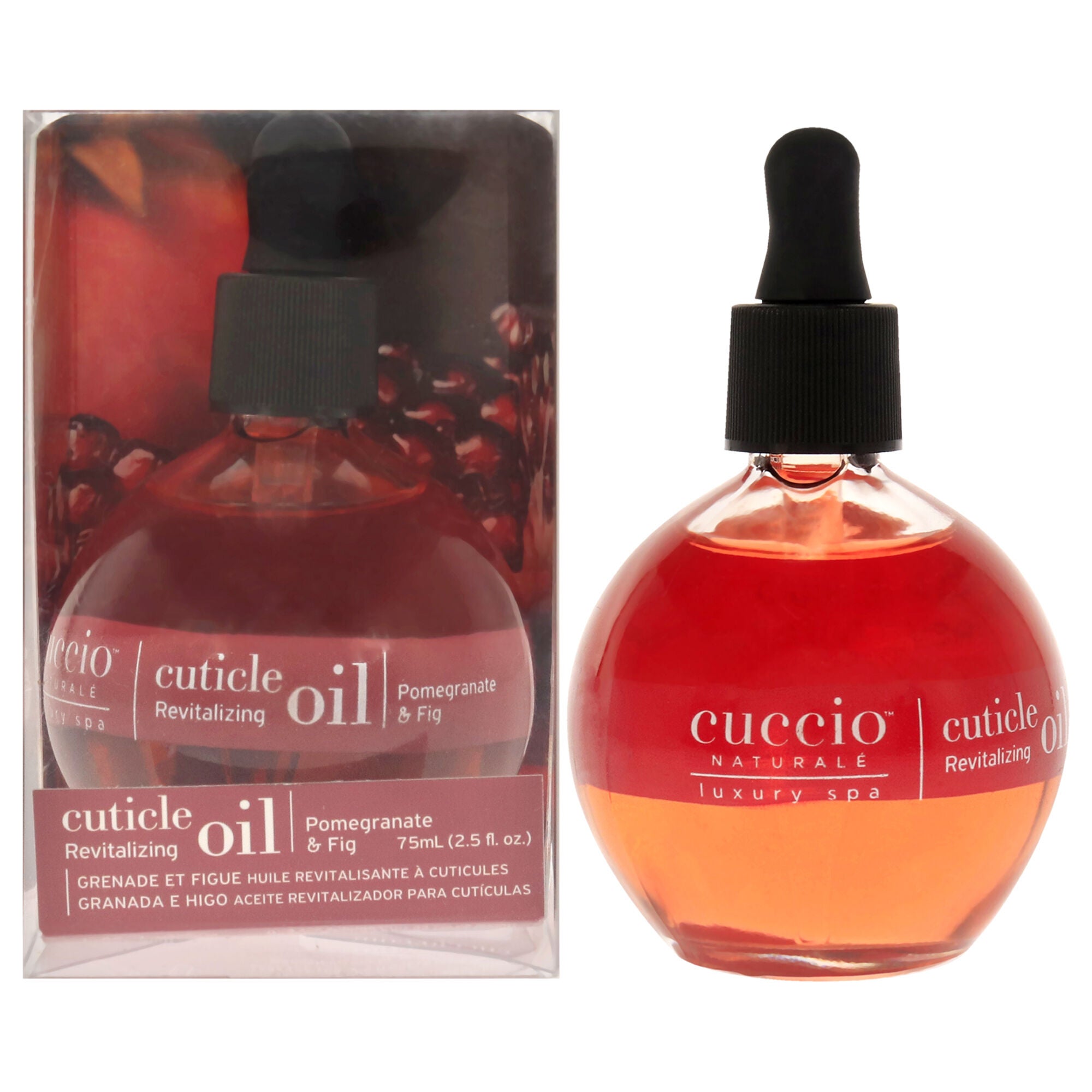 Cuticle Revitalizing Oil - Pomegranate and Fig Manicure by Cuccio Naturale for Unisex - 2.5 oz Oil, , alternate image number 5
