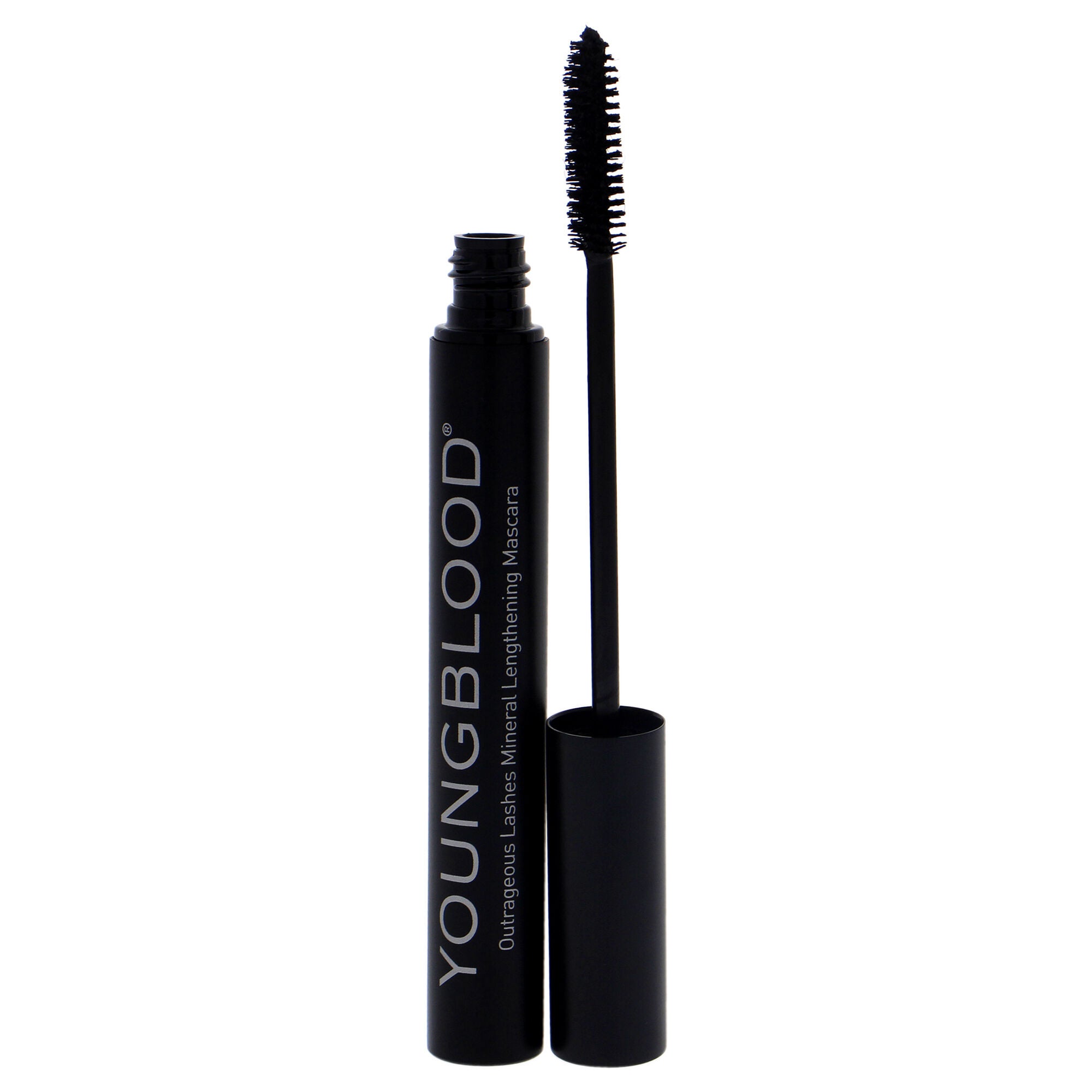 Outrageous Lashes Mineral Lengthening Mascara - Blackout by Youngblood for Women - 0.28 oz Mascara, See Description, alternate image number 1