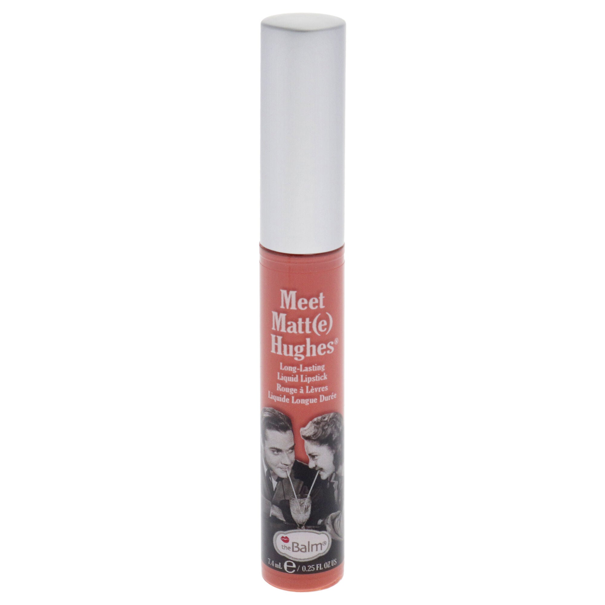 Meet Matte Hughes Long Lasting Liquid Lipstick - Doting by the Balm for Women - 0.25 oz Lip Gloss, See Description, alternate image number 4
