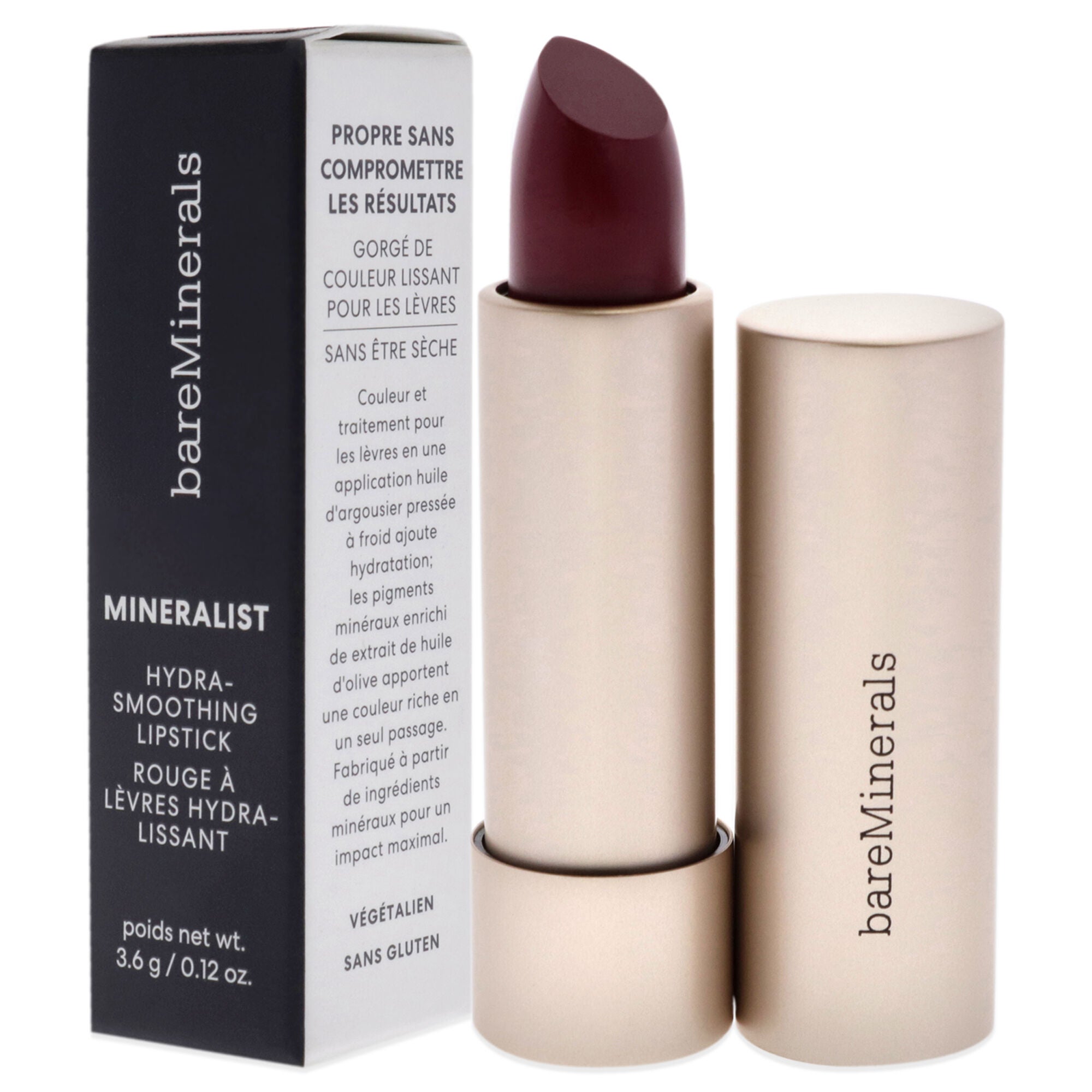 Mineralist Hydra-Smoothing Lipstick - Fortitude by bareMinerals for Women - 0.12 oz Lipstick, See Description, alternate image number 3