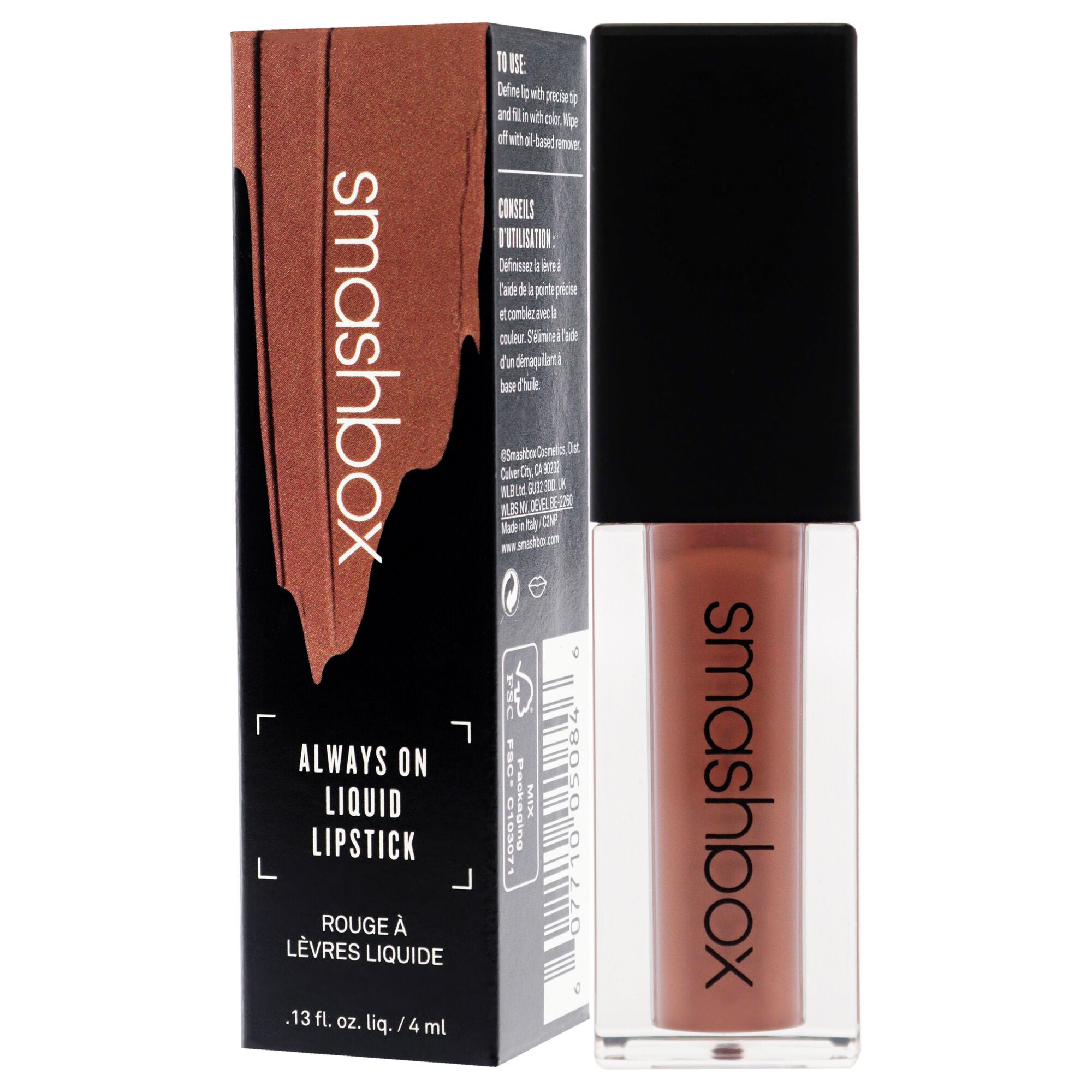 Always On Liquid Lipstick - Stepping Out by SmashBox for Women - 0.13 oz Lipstick, See Description, alternate image number 3