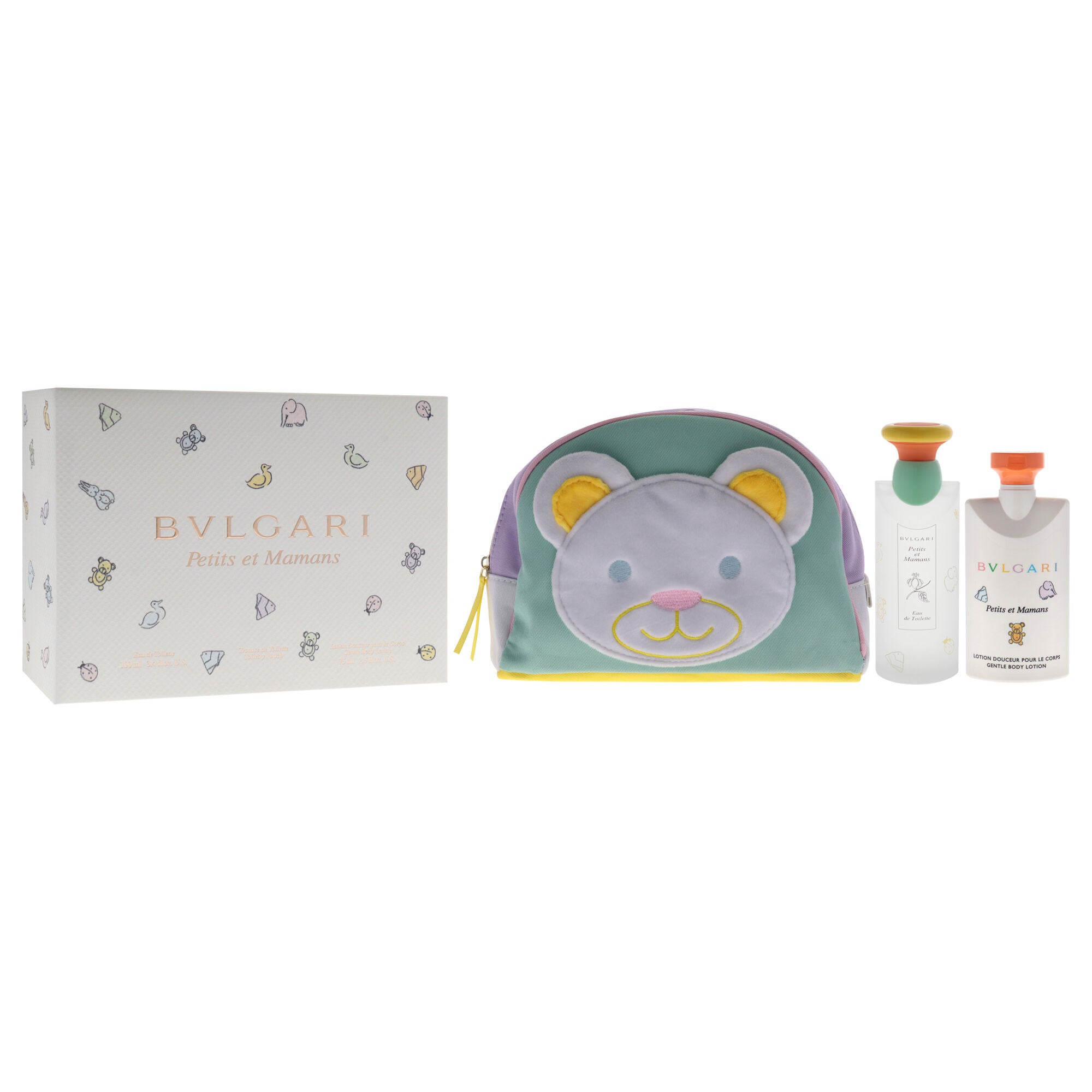 Bvlgari Petits Et Mamans by Bvlgari for Women - 3 Pc Gift Set 3.4