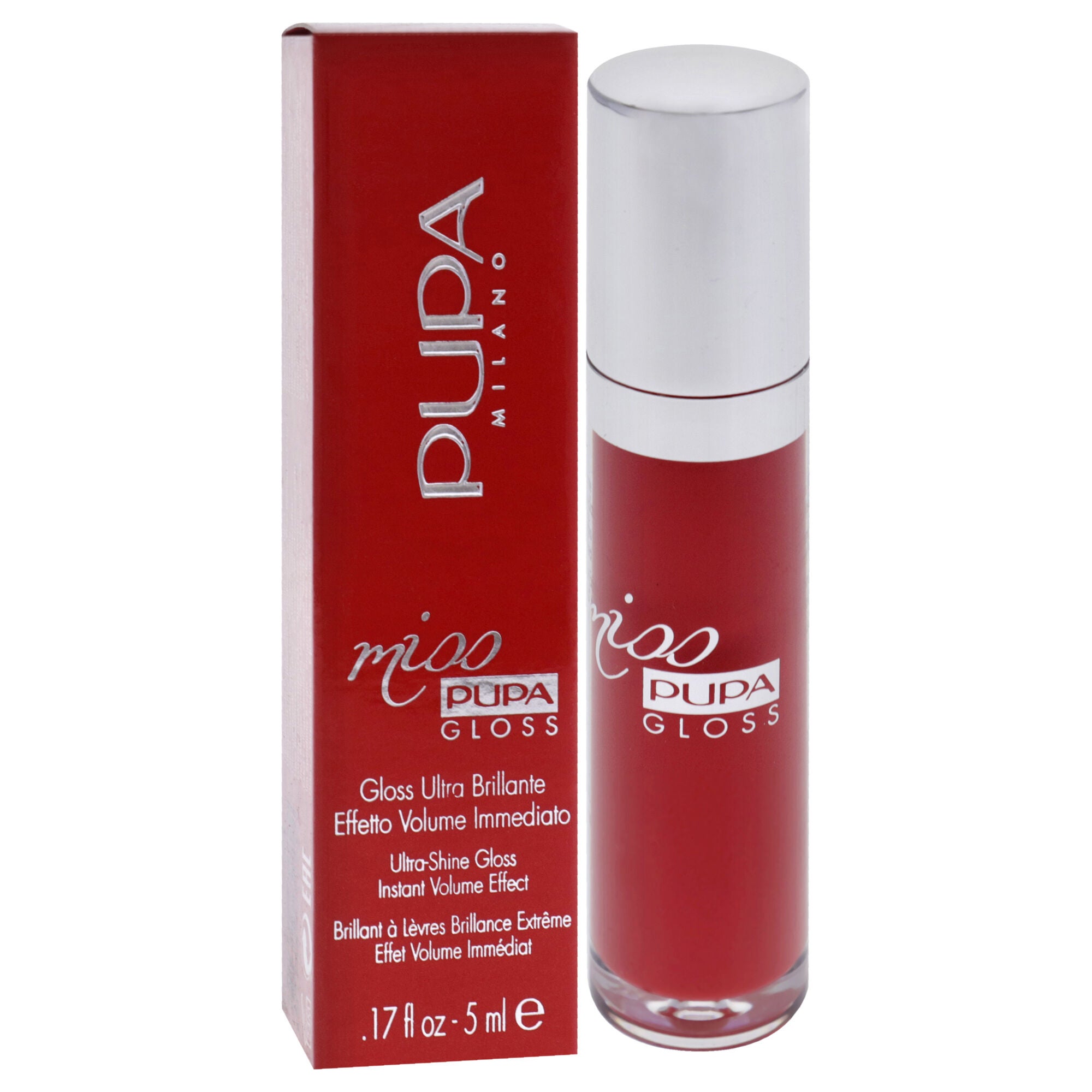 Miss Pupa Gloss Ultra-Shine Lip Gloss - 204 Timeless Coral by Pupa Milano for Women - 0.17 oz Lip Gloss, , alternate image number 6