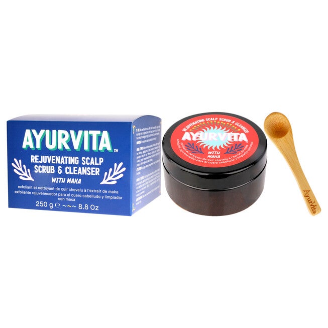 Maka Rejuvenating Scalp Scrub and Cleanser by AyurVita for Unisex 6.7 oz Cleanser, , alternate image number 7
