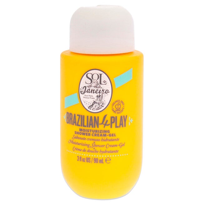 Brazilian 4 Play Moisturizing Shower Cream Gel by Sol de Janeiro for Unisex - 3 oz Shower Gel, NA, hi-res image number null
