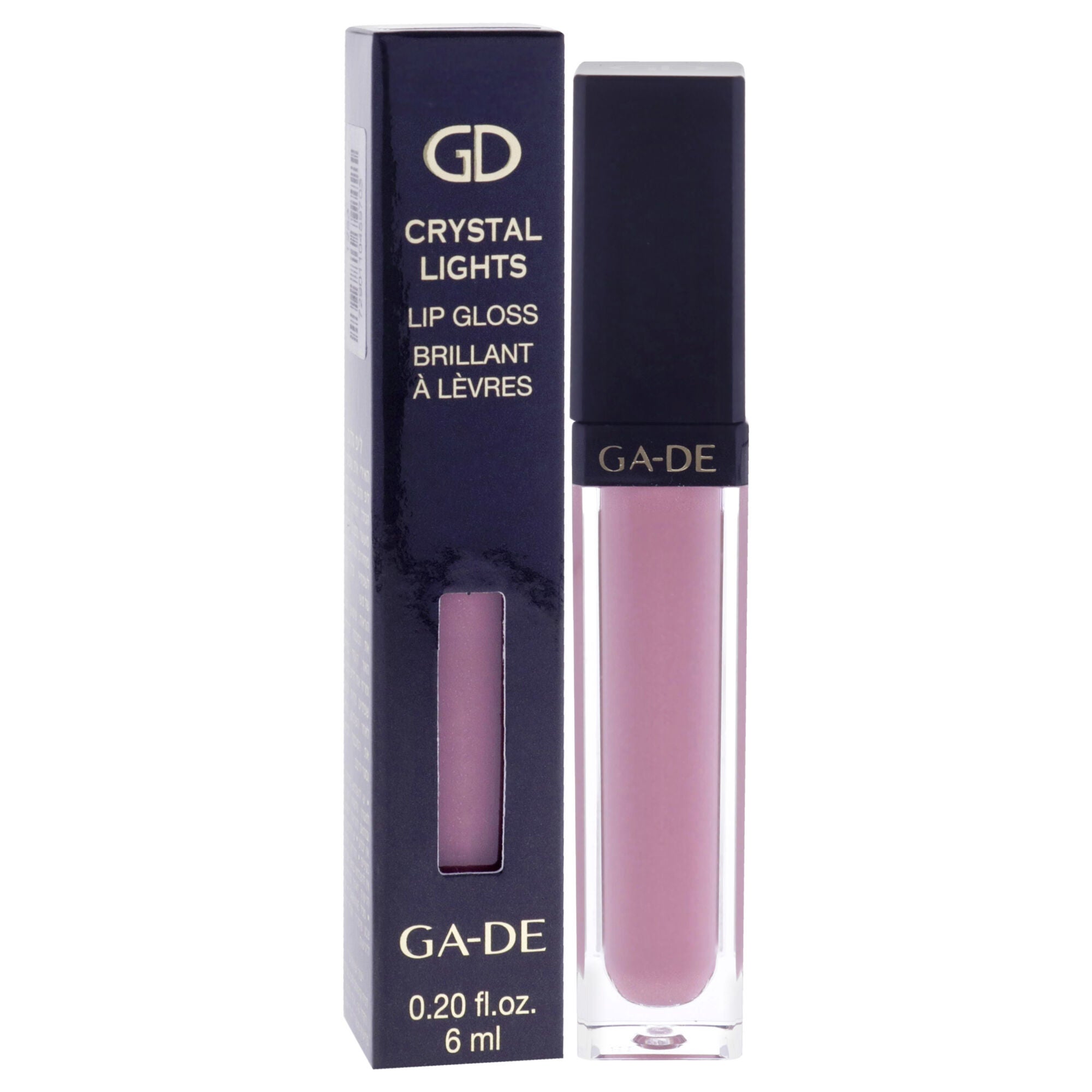 Crystal Lights Lip Gloss - 829 Mauvy Kiss by GA-DE for Women - 0.2 oz Lip Gloss, See Description, alternate image number 2