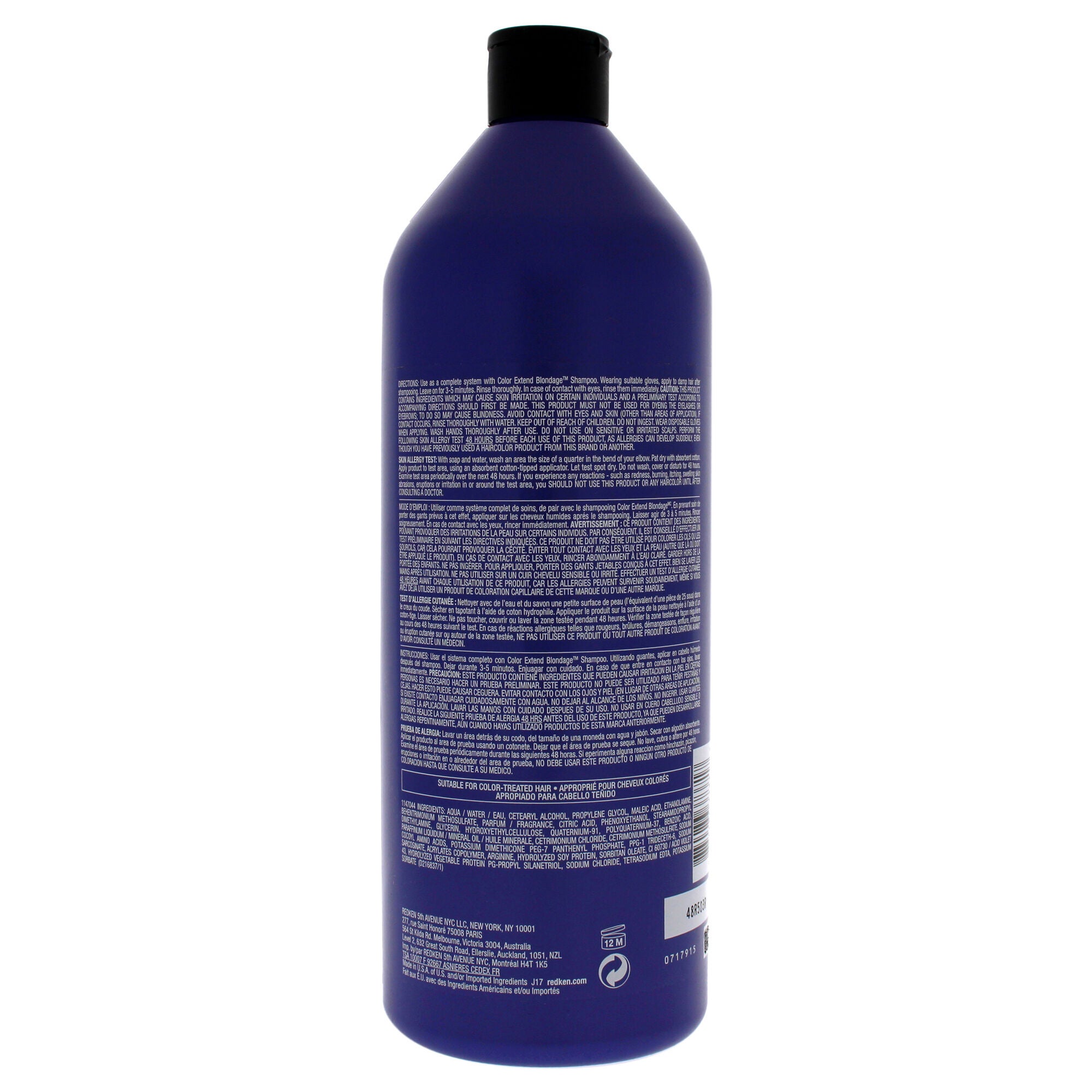 Color Extend Blondage Color Depositing Conditioner by Redken for Unisex - 33.8 oz Conditioner, , alternate image number 4