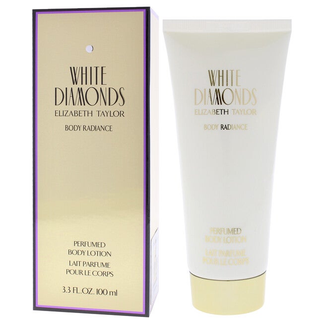 White Diamonds by Elizabeth Taylor for Women - 3.3 oz Body Lotion, NA, alternate image number null