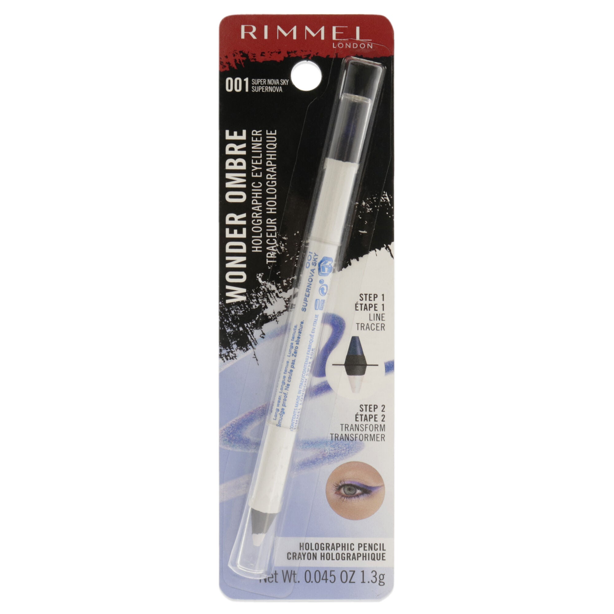 Wonder Ombre Holographic Eyeliner - 001 Super Nova Sky by Rimmel London for Women - 0.045 oz Eyeliner, , alternate image number 3