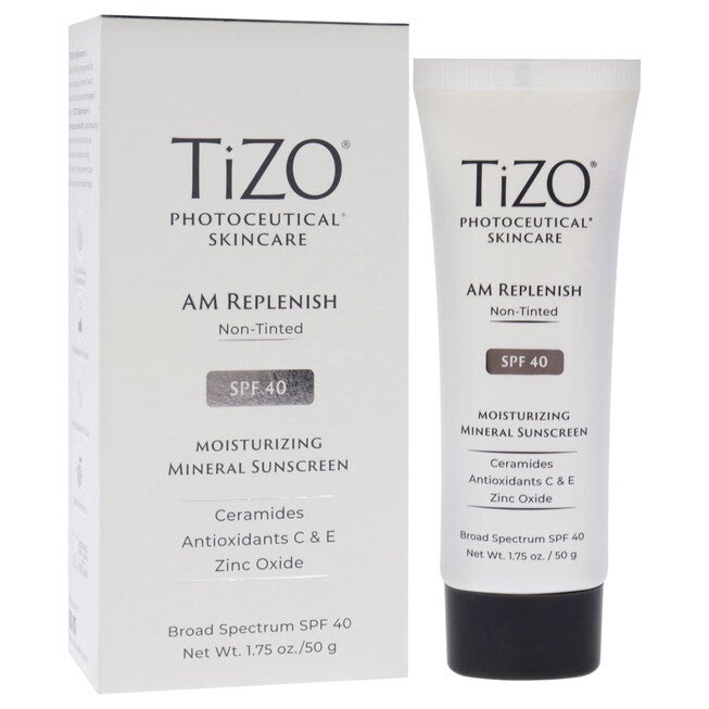Photoceutical AM Replenish SPF 40 - Non-Tinted by Tizo for Unisex - 1.75 oz Sunscreen, NA, alternate image number null