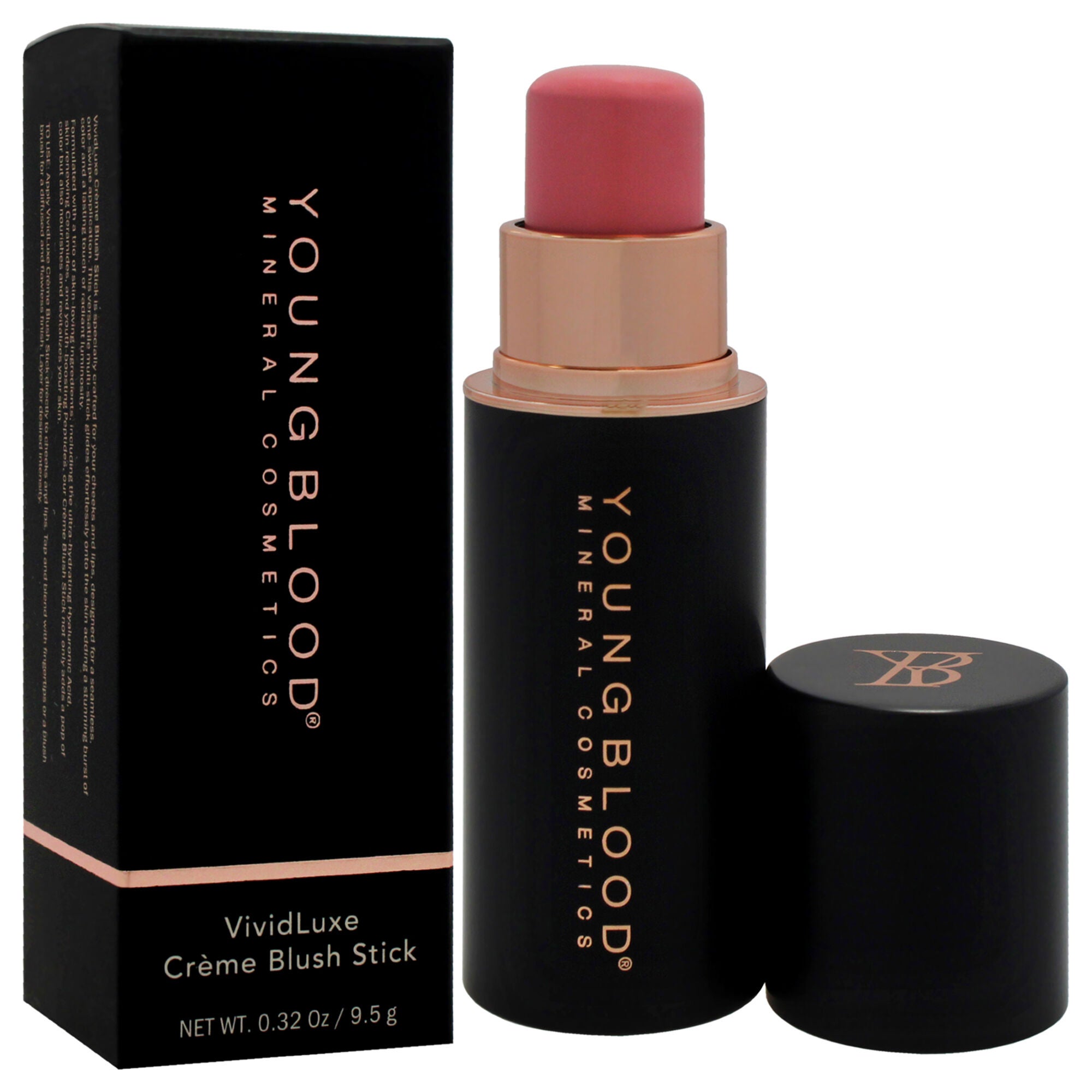 VividLuxe Creme Blush Stick - Parfait by Youngblood for Women - 0.32 oz Blush, See Description, alternate image number 1