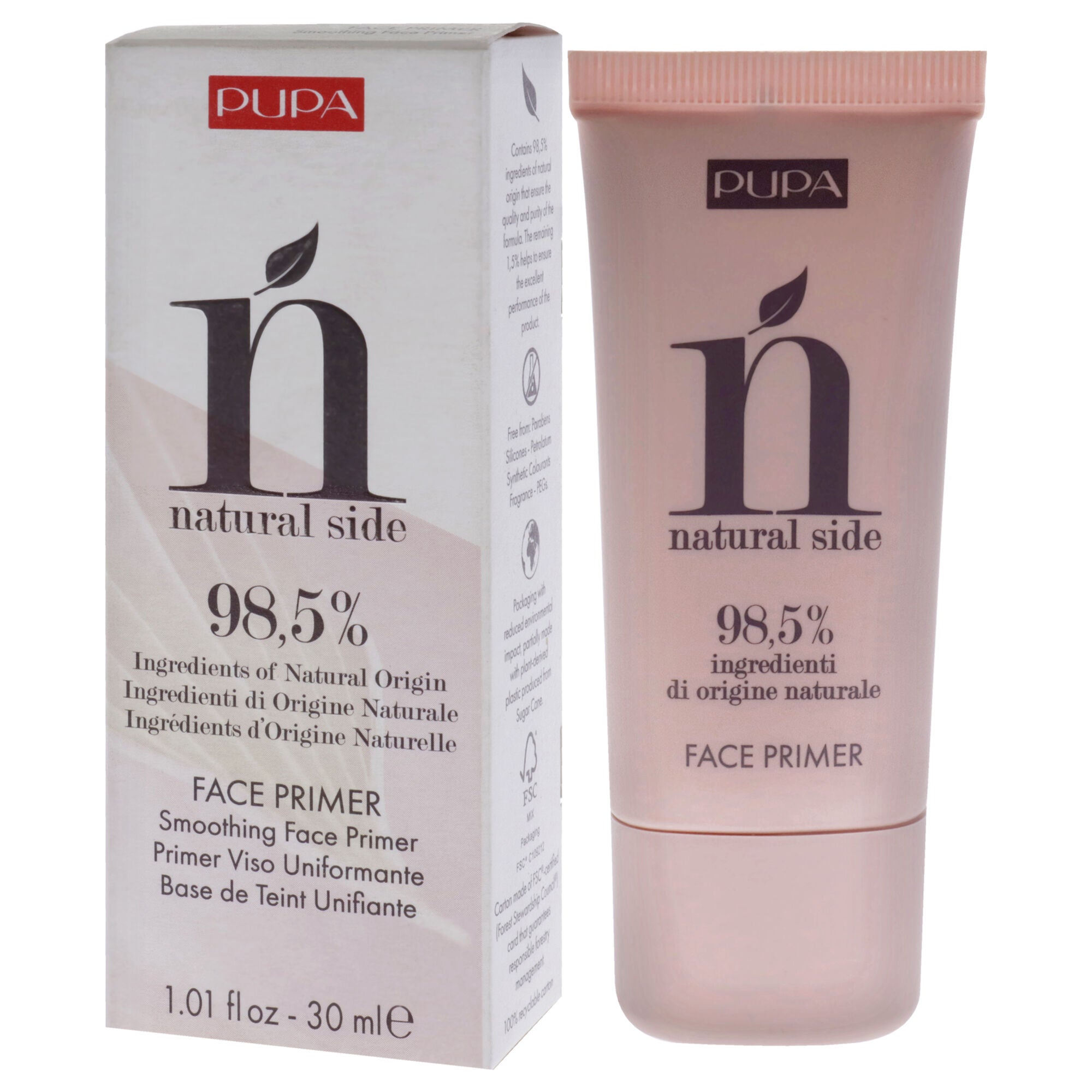 Natural Side Face Primer by Pupa Milano for Women - 1.01 oz Primer, See Description, alternate image number 1