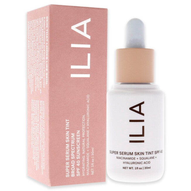 Super Serum Skin Tint Foundation SPF 40 - ST3 Balos by ILIA Beauty for Women - 1 oz Foundation, NA, alternate image number null