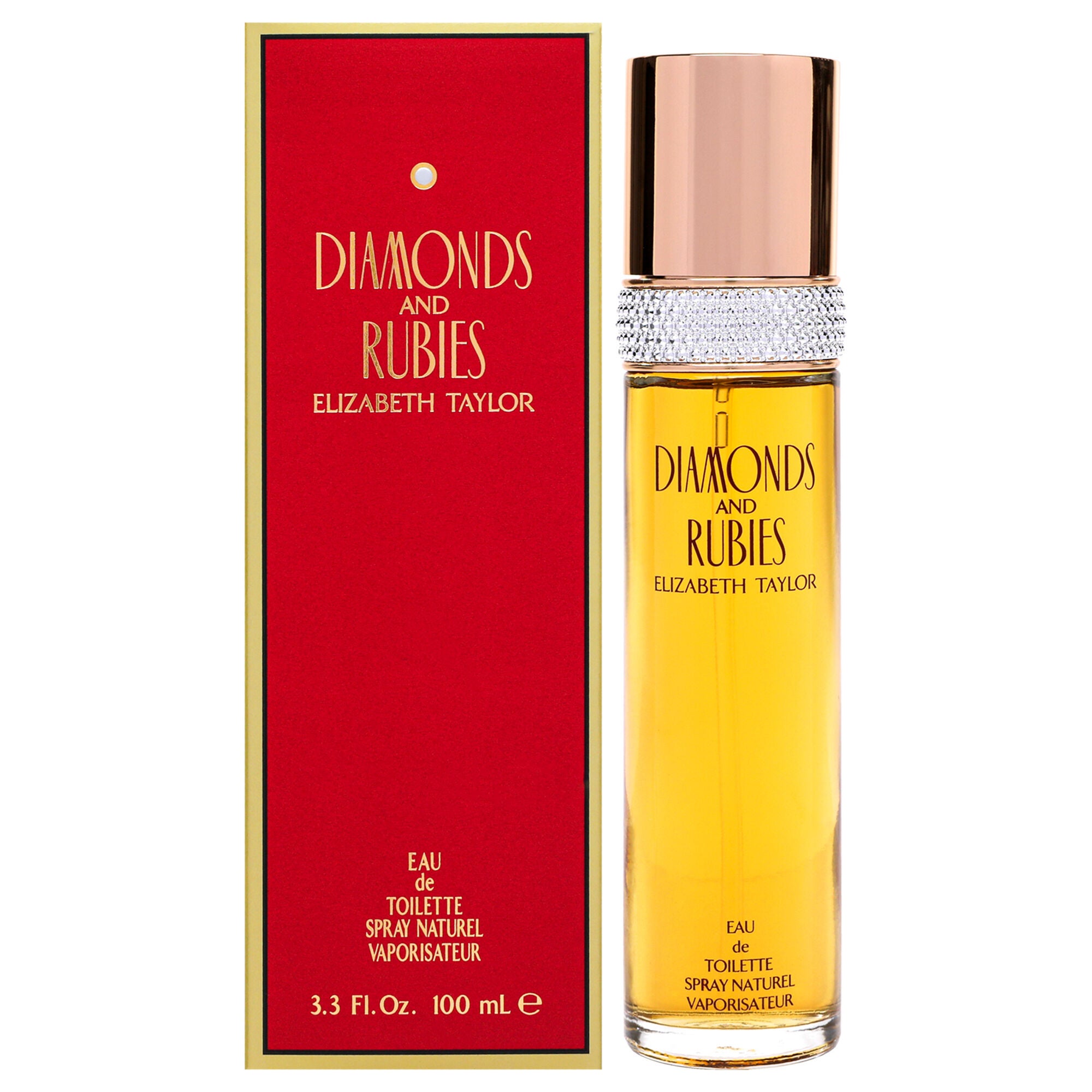 Diamonds and Rubies by Elizabeth Taylor for Women - 3.3 oz EDT Spray, See Description, hi-res image number 0