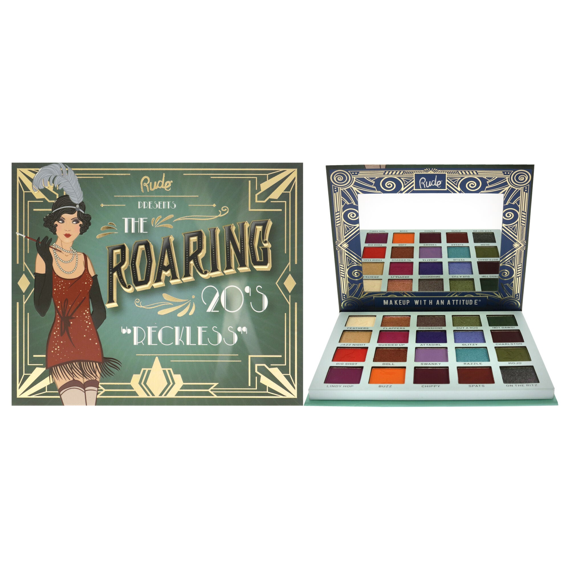 RUDE The Roaring 20's Eyeshadow Palette - Excessive main image 1