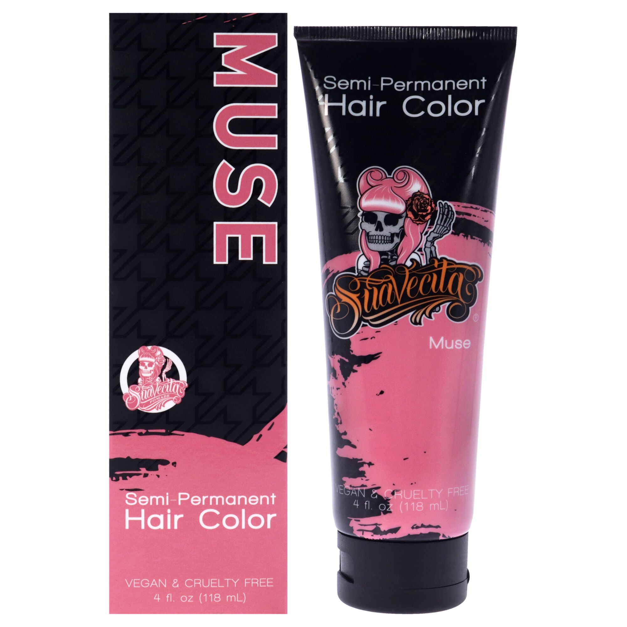 Semi-Permanent Hair Color - Muse by Suavecito for Unisex - 4 oz Hair Color, See Description, hi-res image number 0