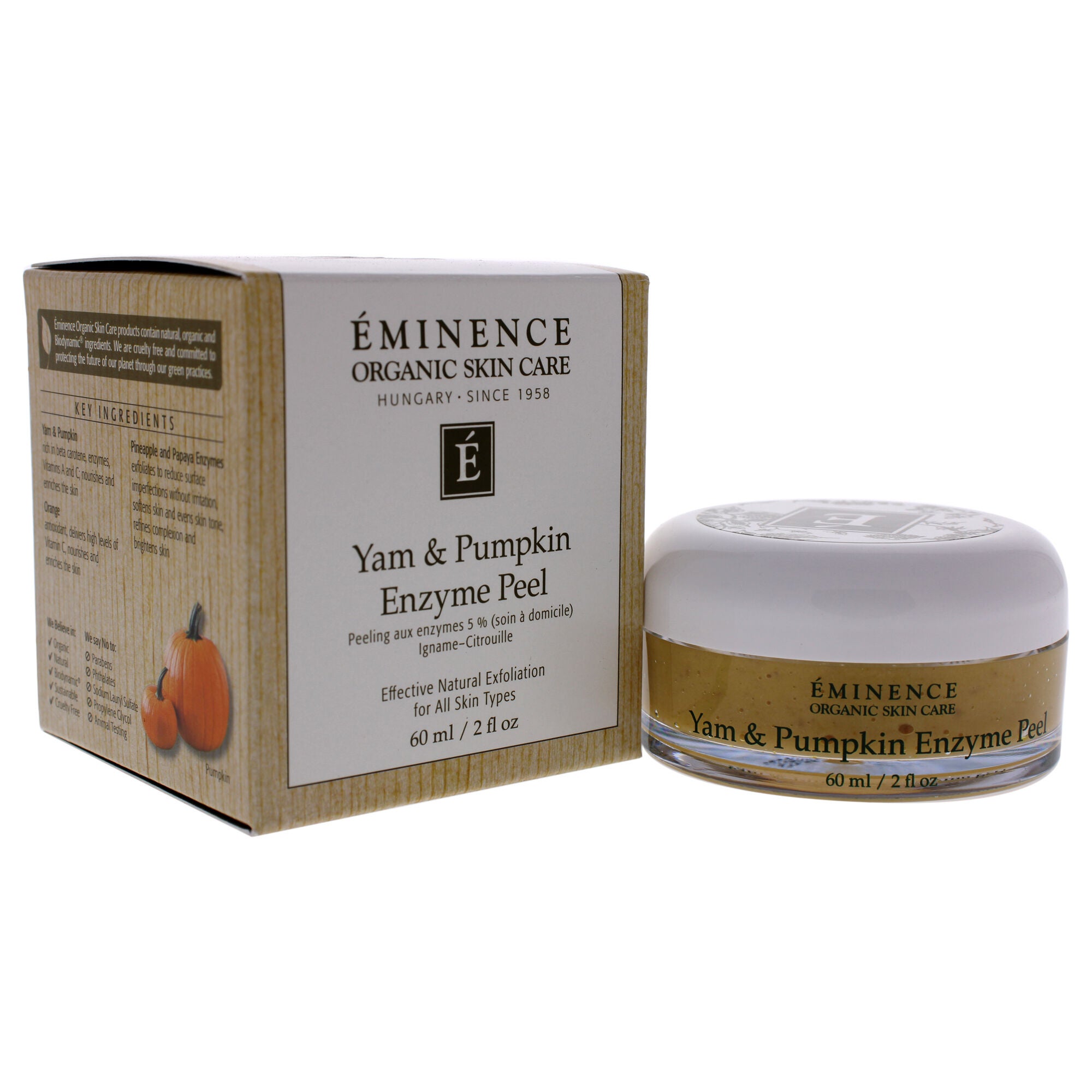 Yam and Pumpkin Enzyme Peel by Eminence for Women - 2 oz Treatment, See Description, alternate image number 2
