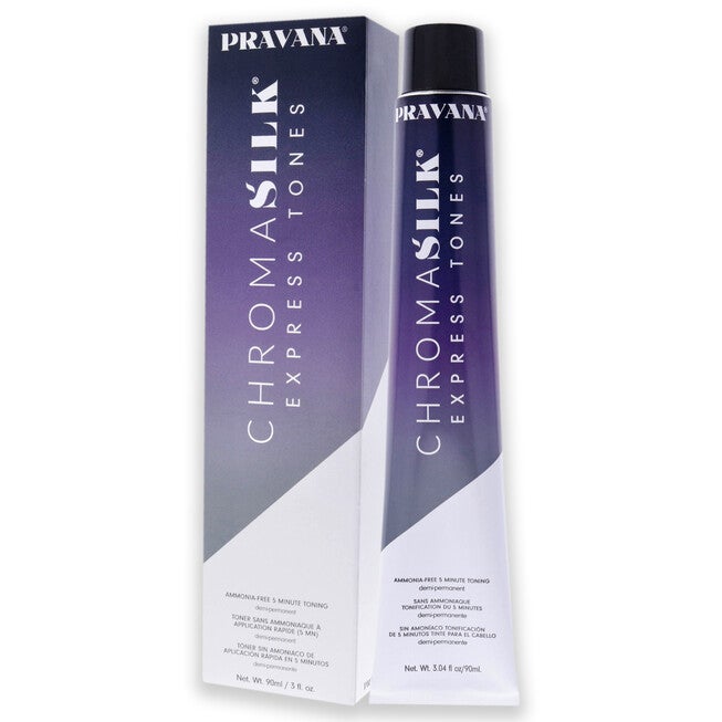 ChromaSilk Express Tones - Ash by Pravana for Unisex - 3 oz Hair Color, , alternate image number null