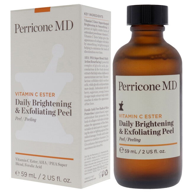 Vitamin C Ester Brightening and Exfoliating Peel by Perricone MD for Unisex - 2 oz Treatment, , alternate image number null