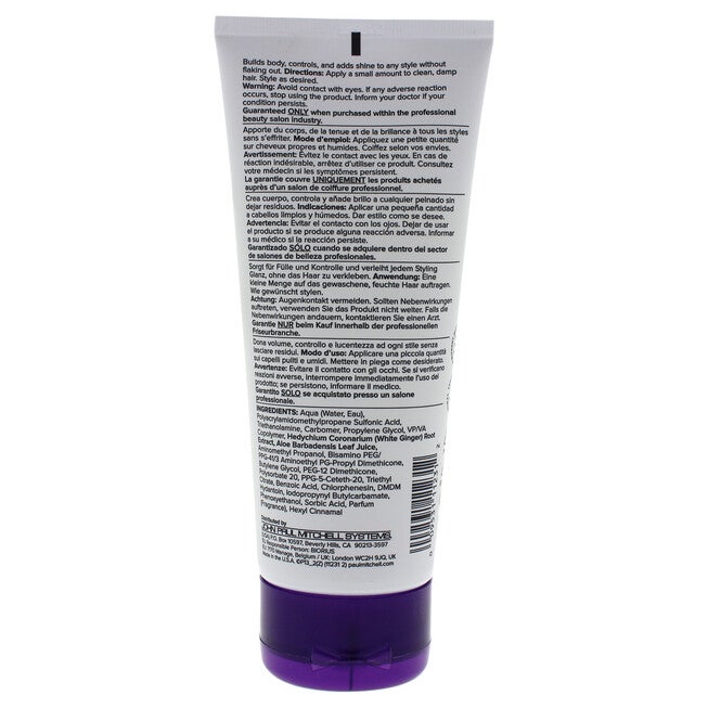 Extra Body Sculpting Gel by Paul Mitchell for Unisex - 6.8 oz Gel, NA, alternate image number null