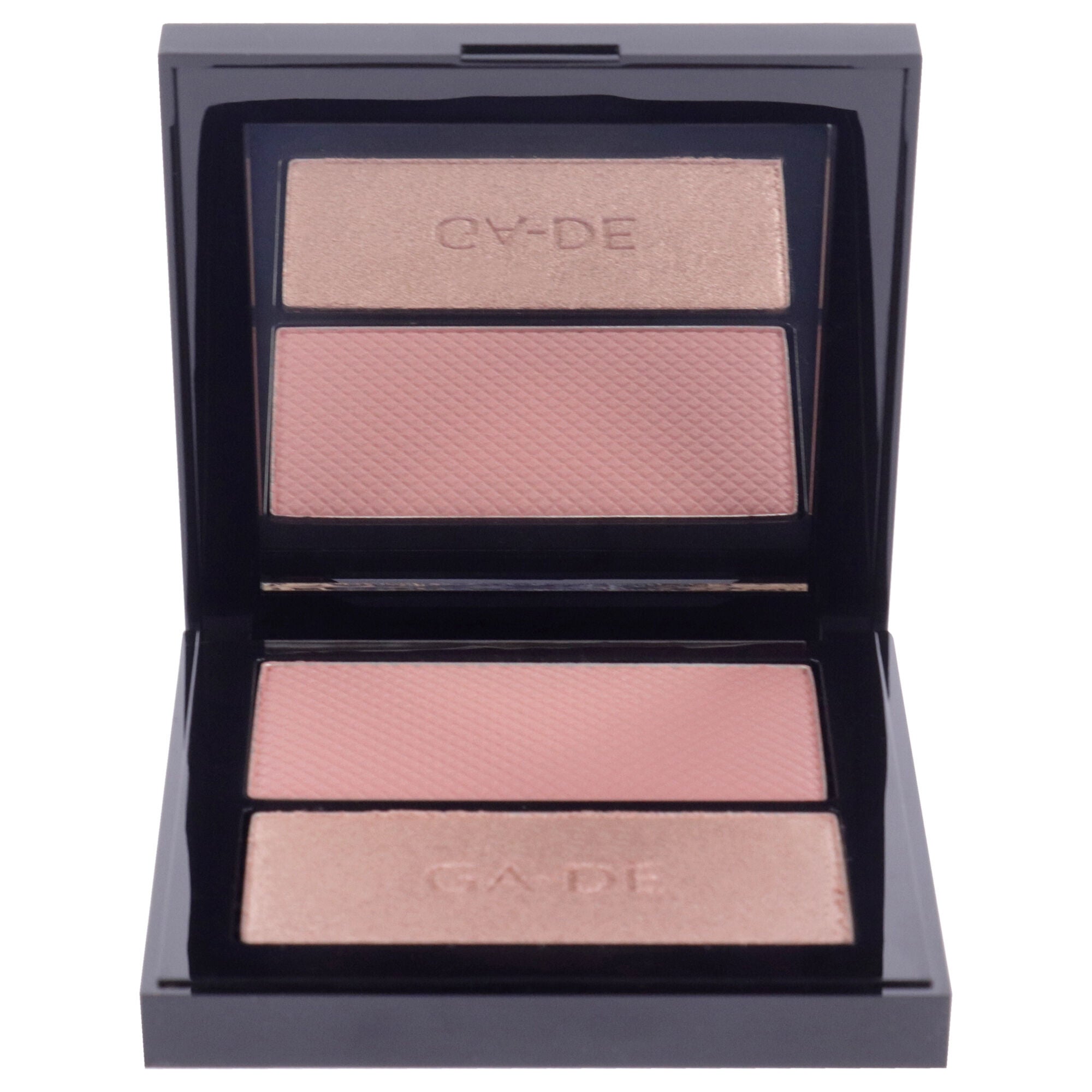 Velveteen Blush and Shimmer Duet - 50 Rose and Glow by GA-DE for Women - 0.26 oz Blush, See Description, alternate image number 4