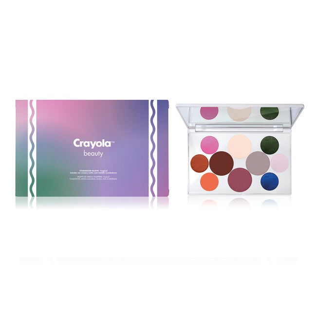 Crayola Eyeshadow Palette - Tropical by Crayola for Women - 0.63 oz Eye Shadow, NA, hi-res image number null