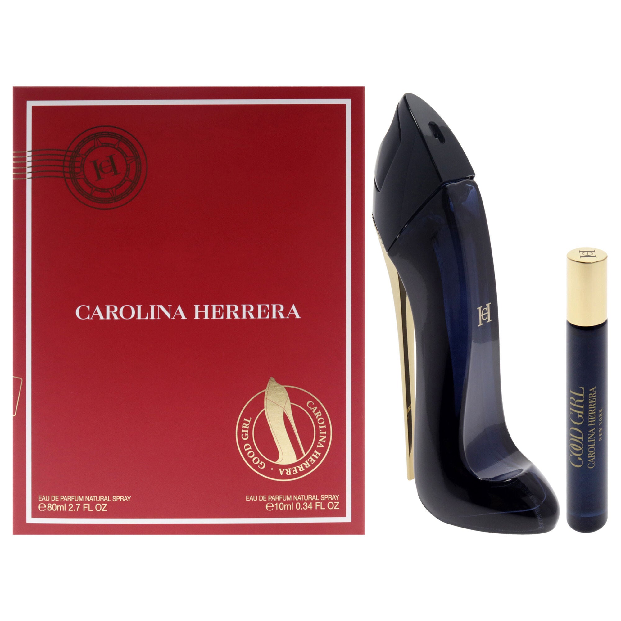 Good Girl by Carolina Herrera for Women - 2 Pc Gift Set 2.7oz EDP Spray, 0.34oz EDP Spray, See Description, hi-res image number 0