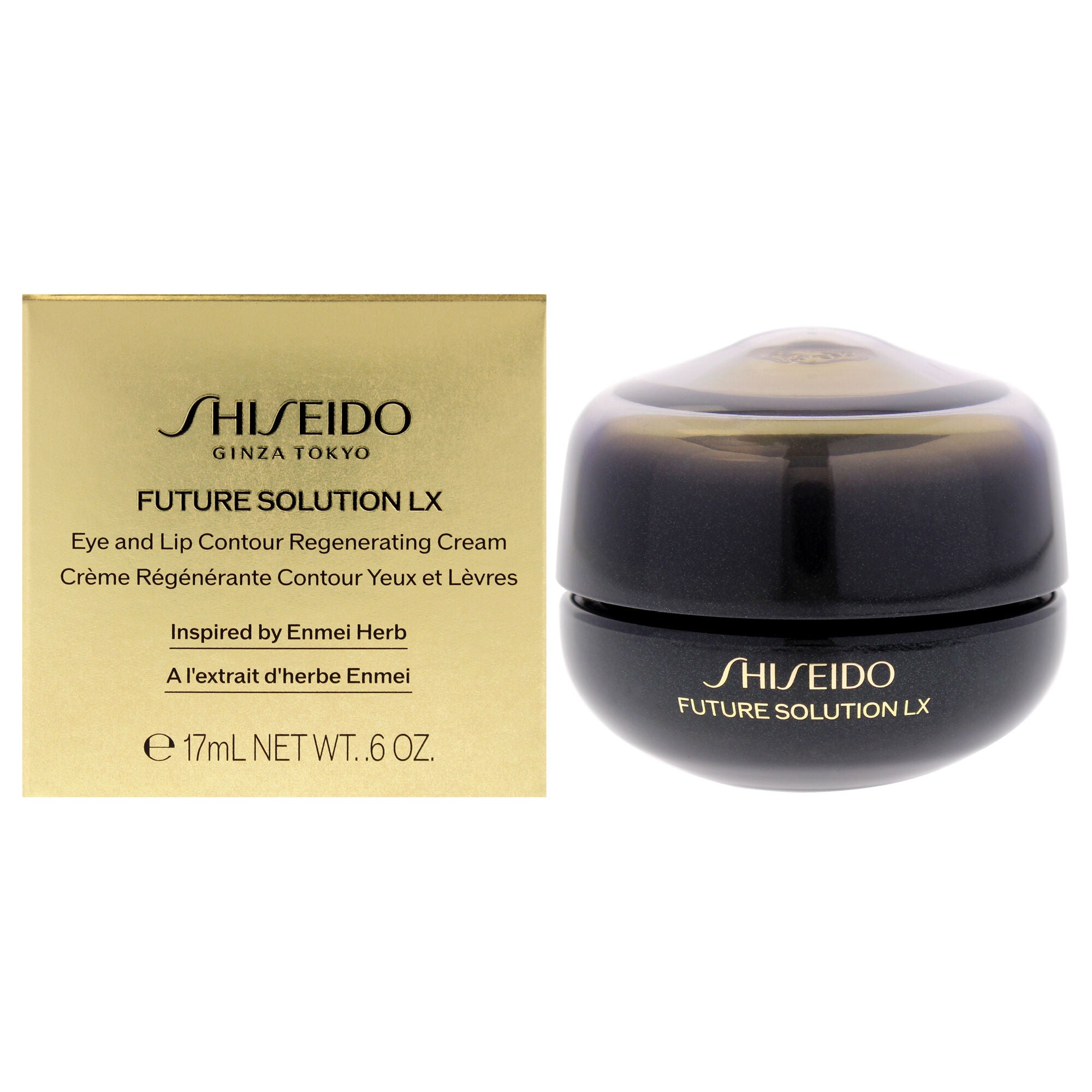 Future Solution LX Eye and Lip Contour Regenerating Cream by Shiseido for Unisex - 0.61 oz Cream, See Description, hi-res image number 0