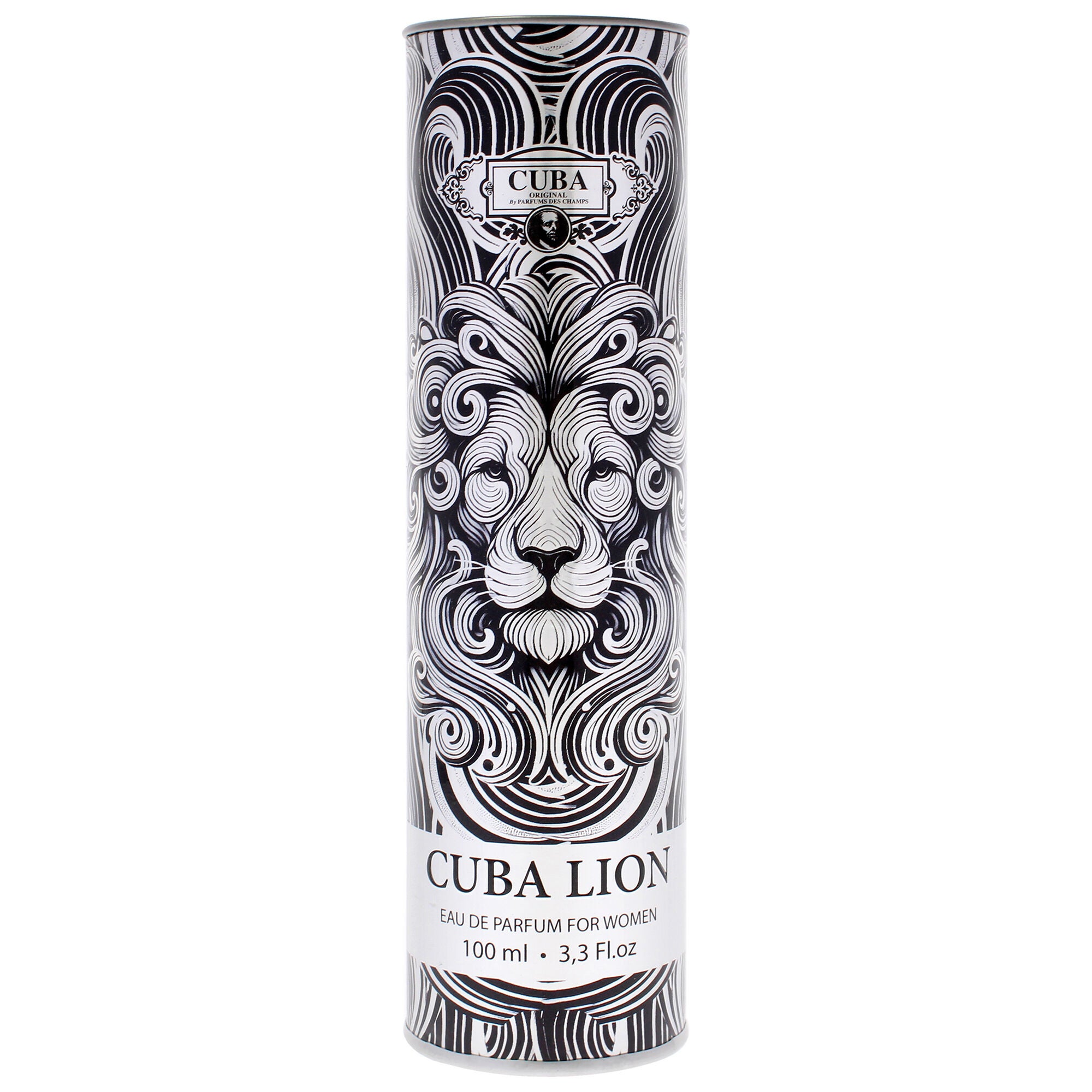 Cuba Lion by Cuba for Women - 3.3 oz EDP Spray, Clear, alternate image number 2