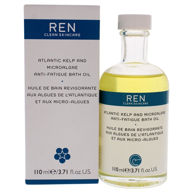 Atlantic Kelp and Microalgae Anti-Fatigue Bath Oil by REN for Unisex - 3.7 oz Oil, NA, hi-res image number null