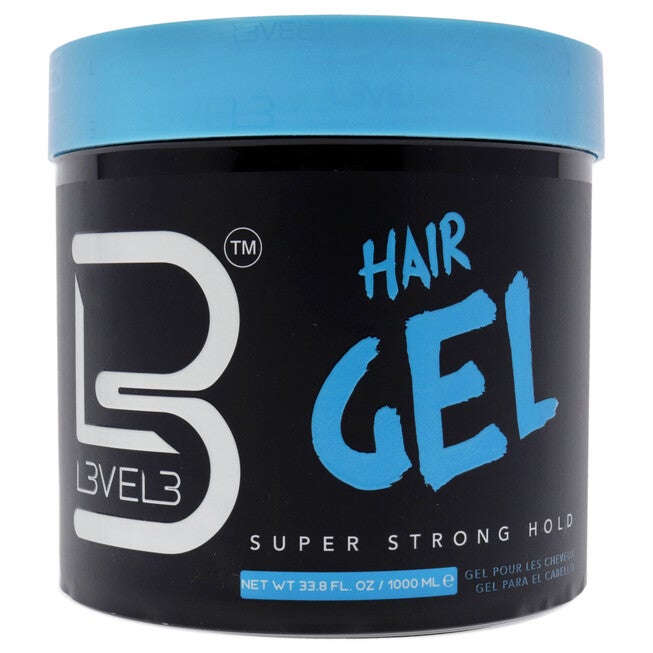 Super Strong Hair Gel by L3VEL3 for Men - 33.8 oz Gel, NA, hi-res image number null