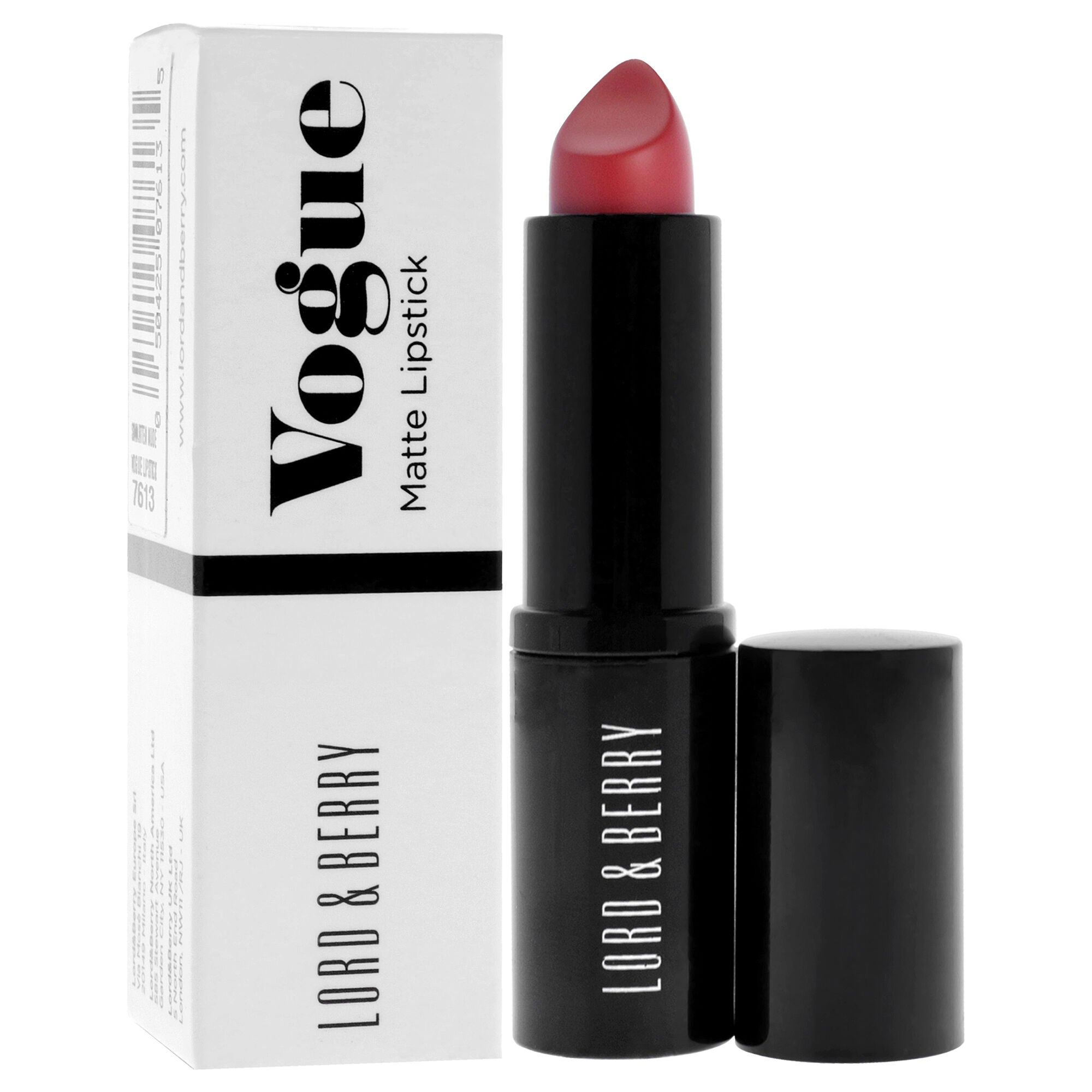 Vogue Matte Lipstick - 7613 Red Queen by Lord and Berry for Women - 0.81 oz Lipstick, See Description, alternate image number 1