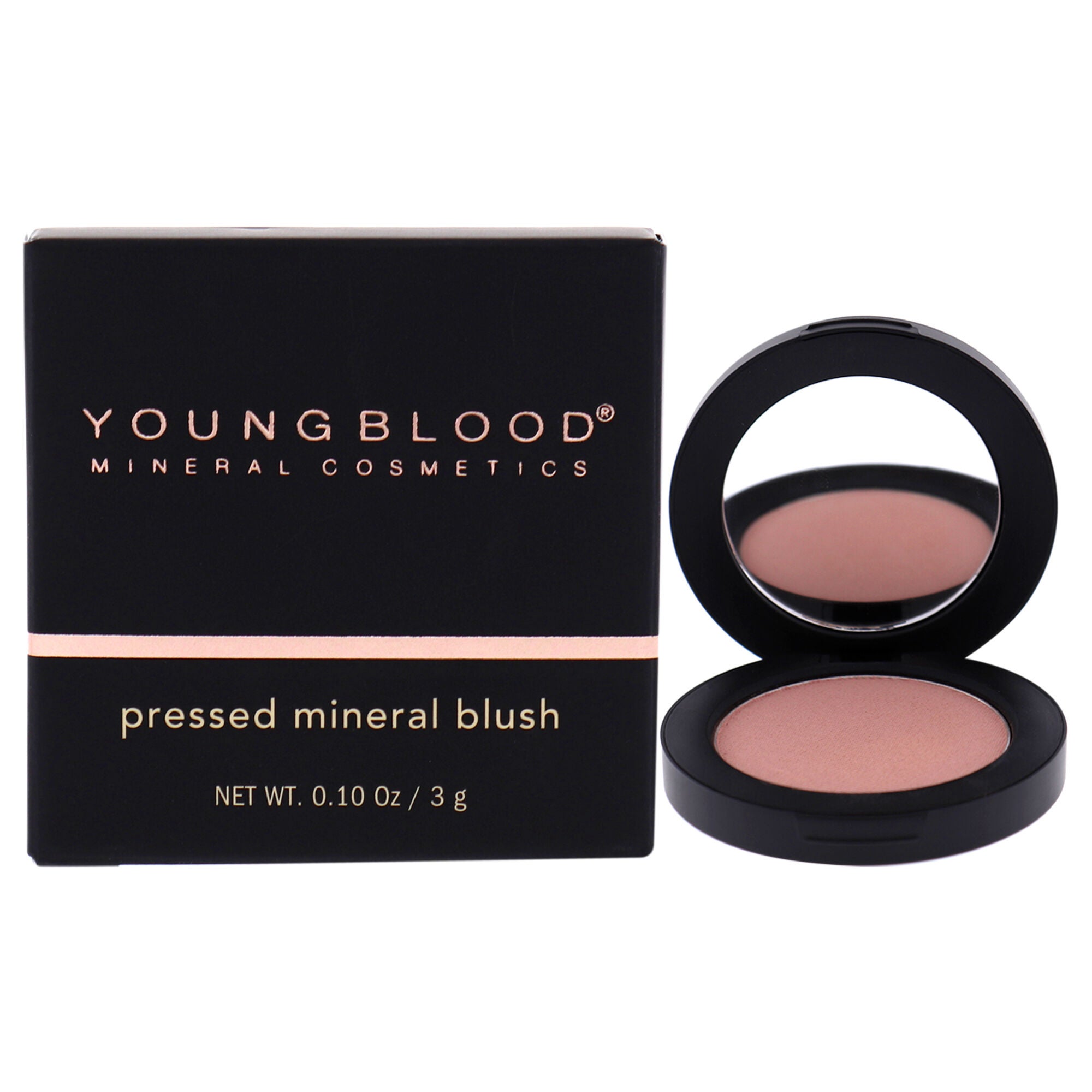 Pressed Mineral Blush - Bashful by Youngblood for Women - 0.10 oz Blush, , alternate image number 5