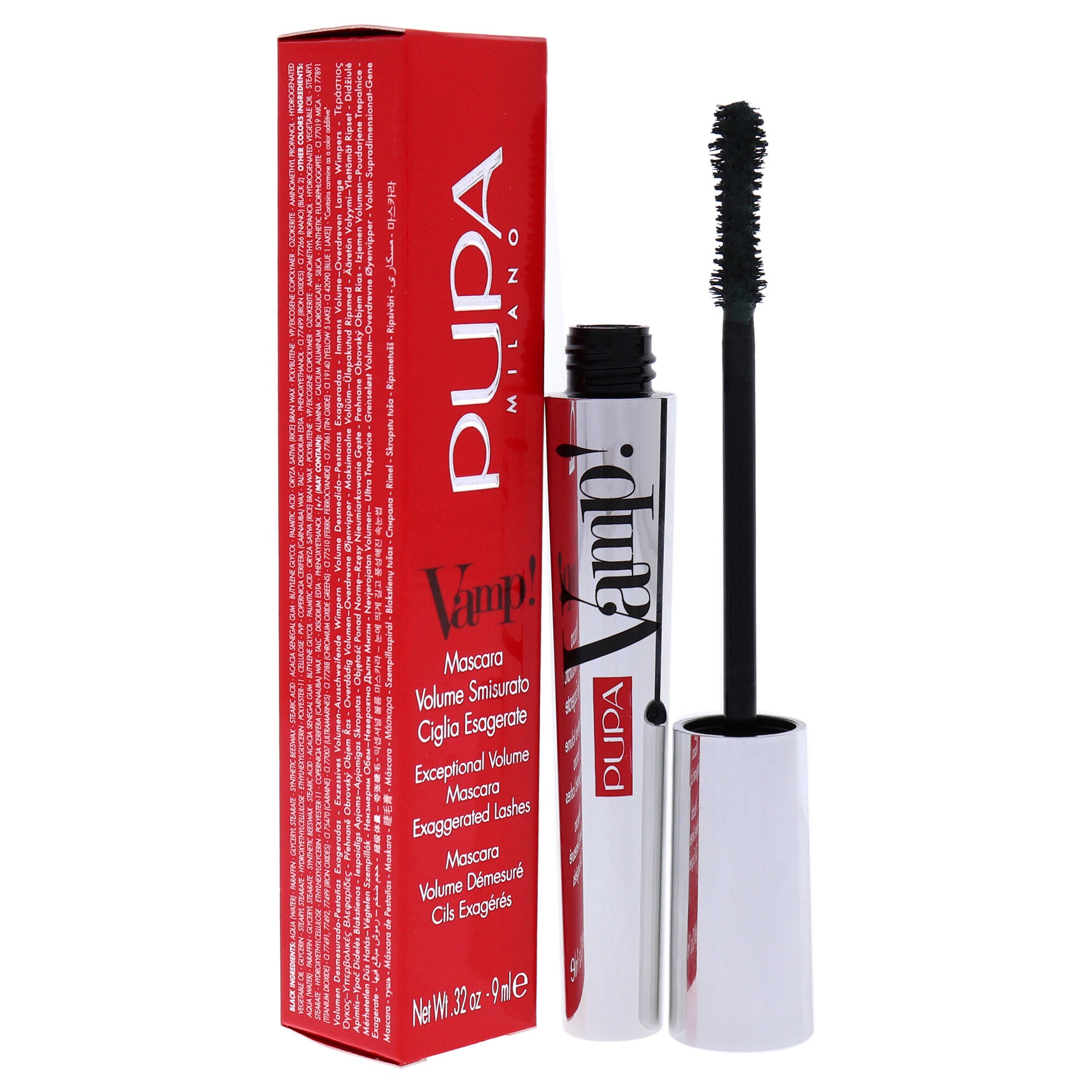 Vamp! Mascara - 504 Military Green by Pupa Milano for Women - 0.32 oz Mascara, , alternate image number 6