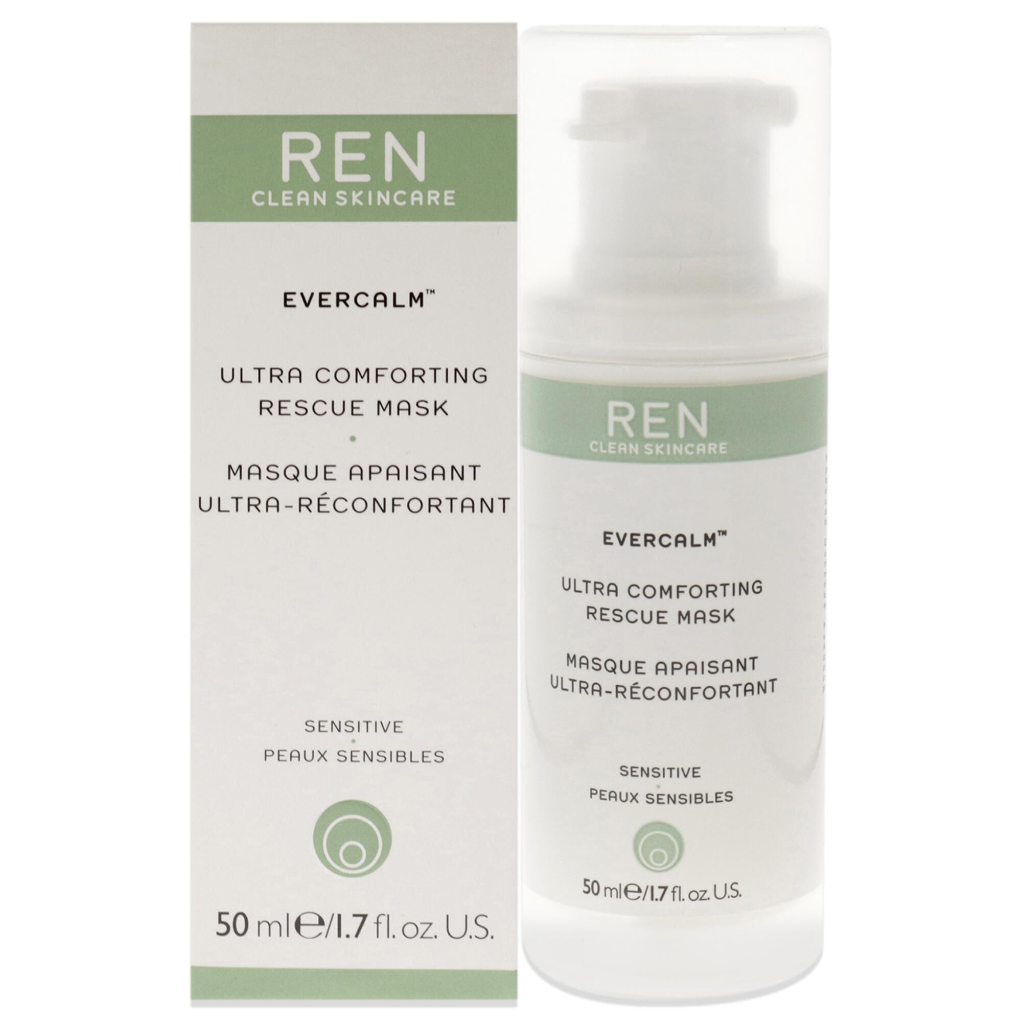 Evercalm Ultra Comforting Rescue Mask by REN for Unisex - 1.7 oz Mask, , alternate image number 5