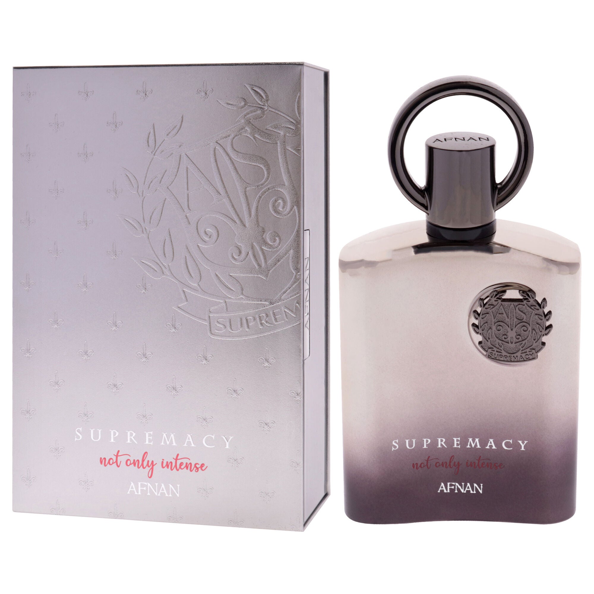 Supremacy Collection - Not Only Intense by Afnan for Men - 3.4 oz Extrait De Parfum Spray, Clear, alternate image number 3