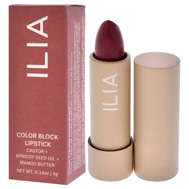 Color Block Lipstick - Wild Aster by ILIA Beauty for Women - 0.14 oz Lipstick, NA, alternate image number null